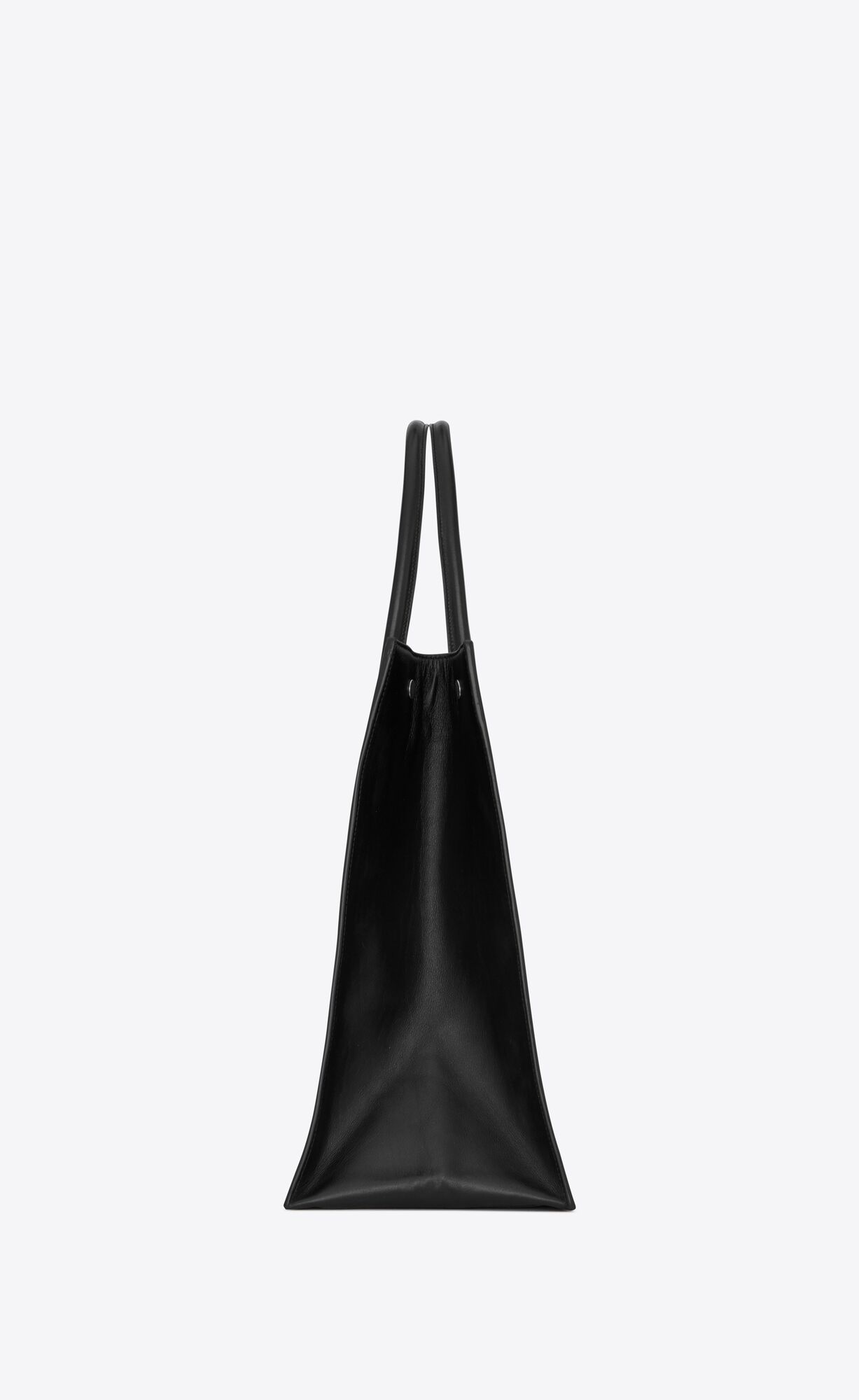 YSL Rive Gauche Large Tote Bag In Smooth Leder Schwarz | 49385-VFBI