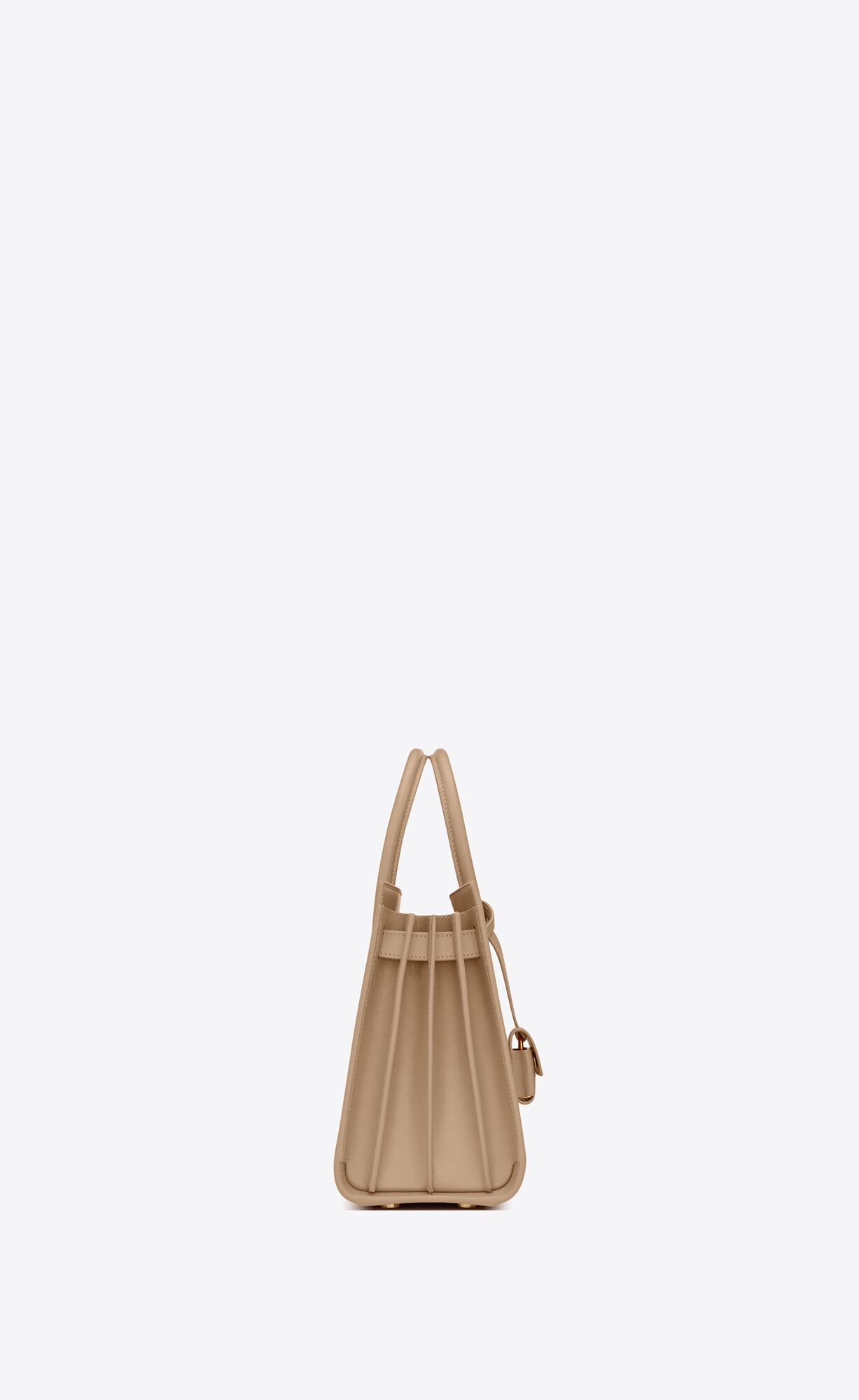 YSL Sac De Jour Baby In Smooth Leder Dunkelbeige | 13269-SKNH