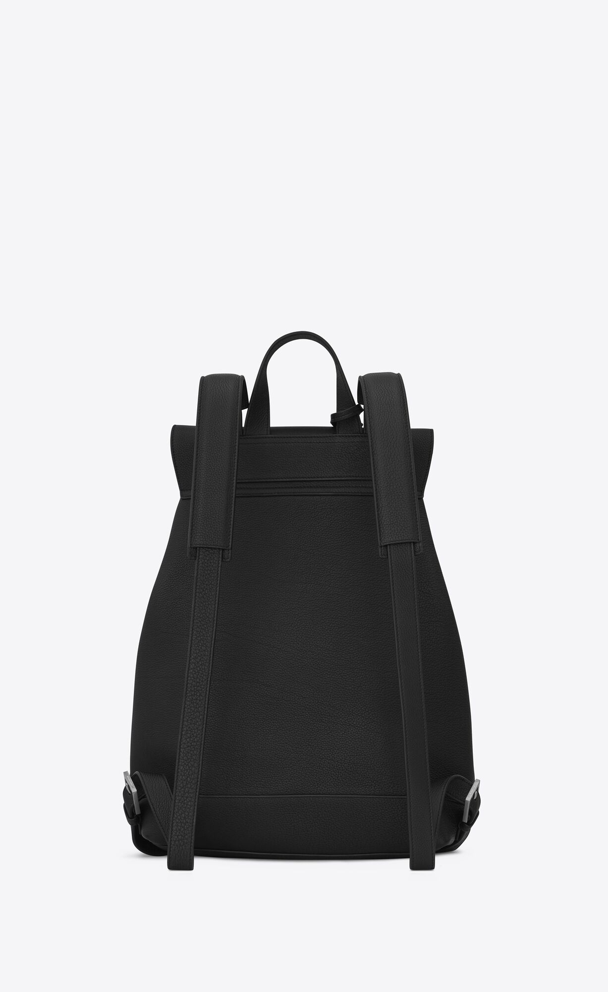 YSL Sac De Jour Backpack In Grained Leder Schwarz | 04397-QWIB