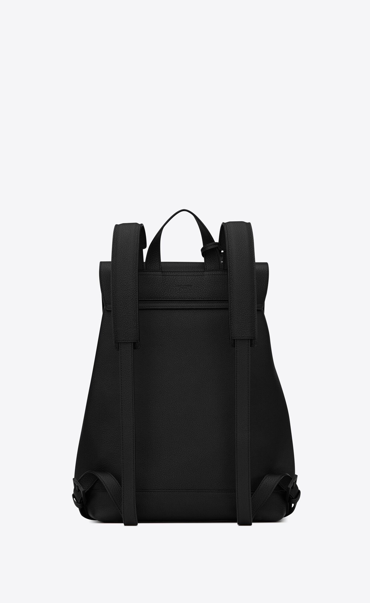 YSL Sac De Jour Backpack In Grained Leder Schwarz | 34976-IFJG