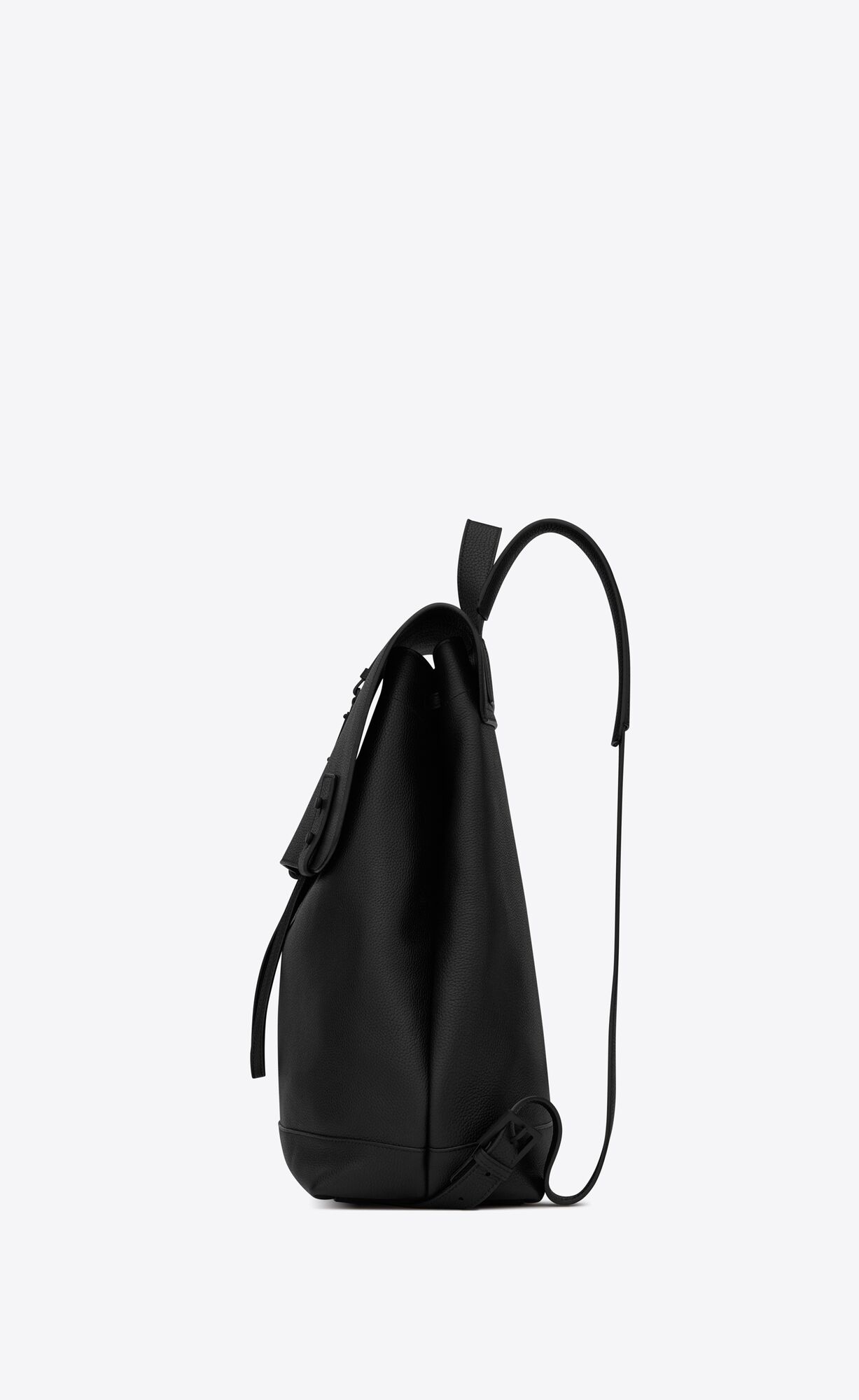 YSL Sac De Jour Backpack In Grained Leder Schwarz | 34976-IFJG