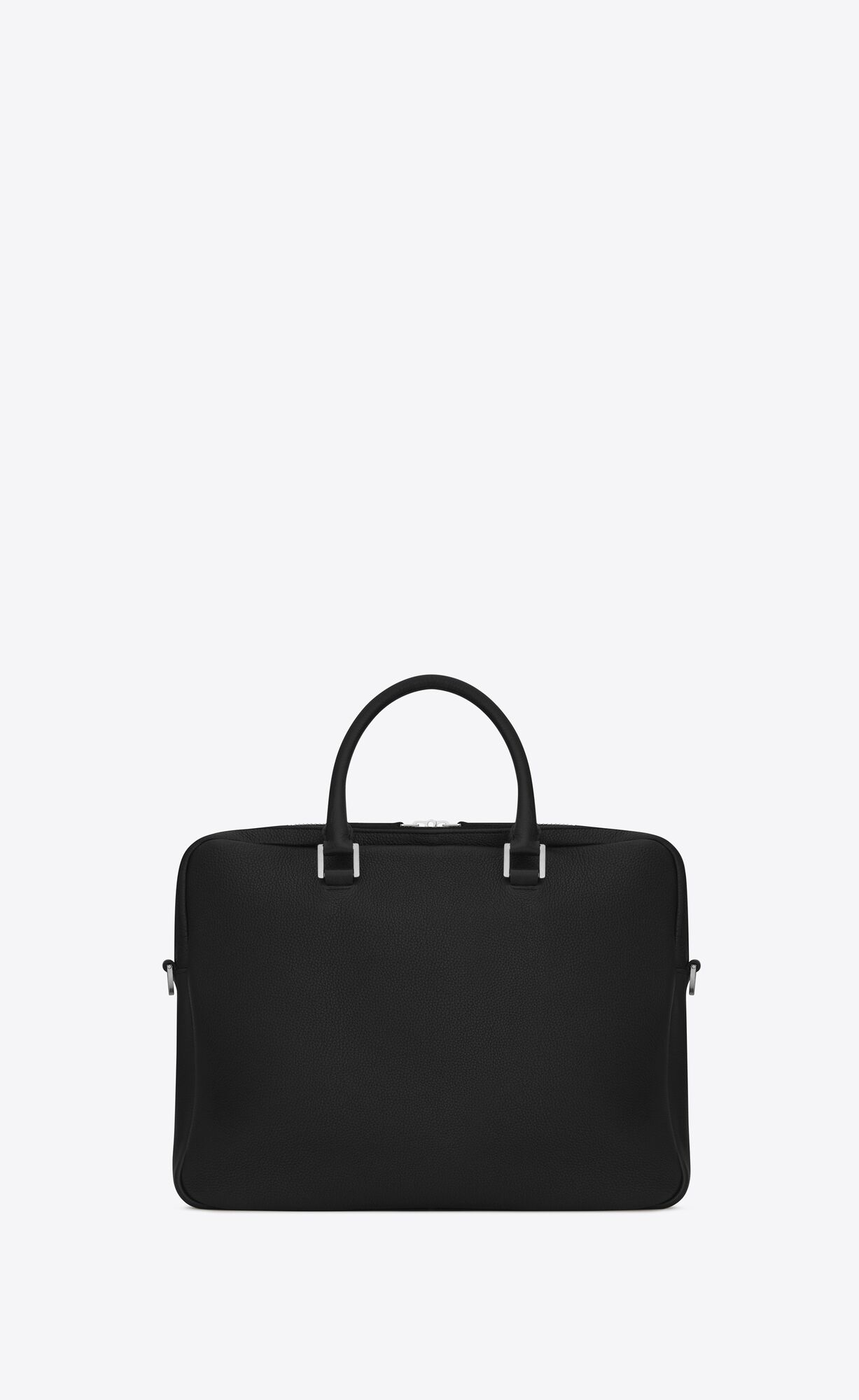 YSL Sac De Jour Briefcase In Grained Leder Schwarz | 12843-NVPZ