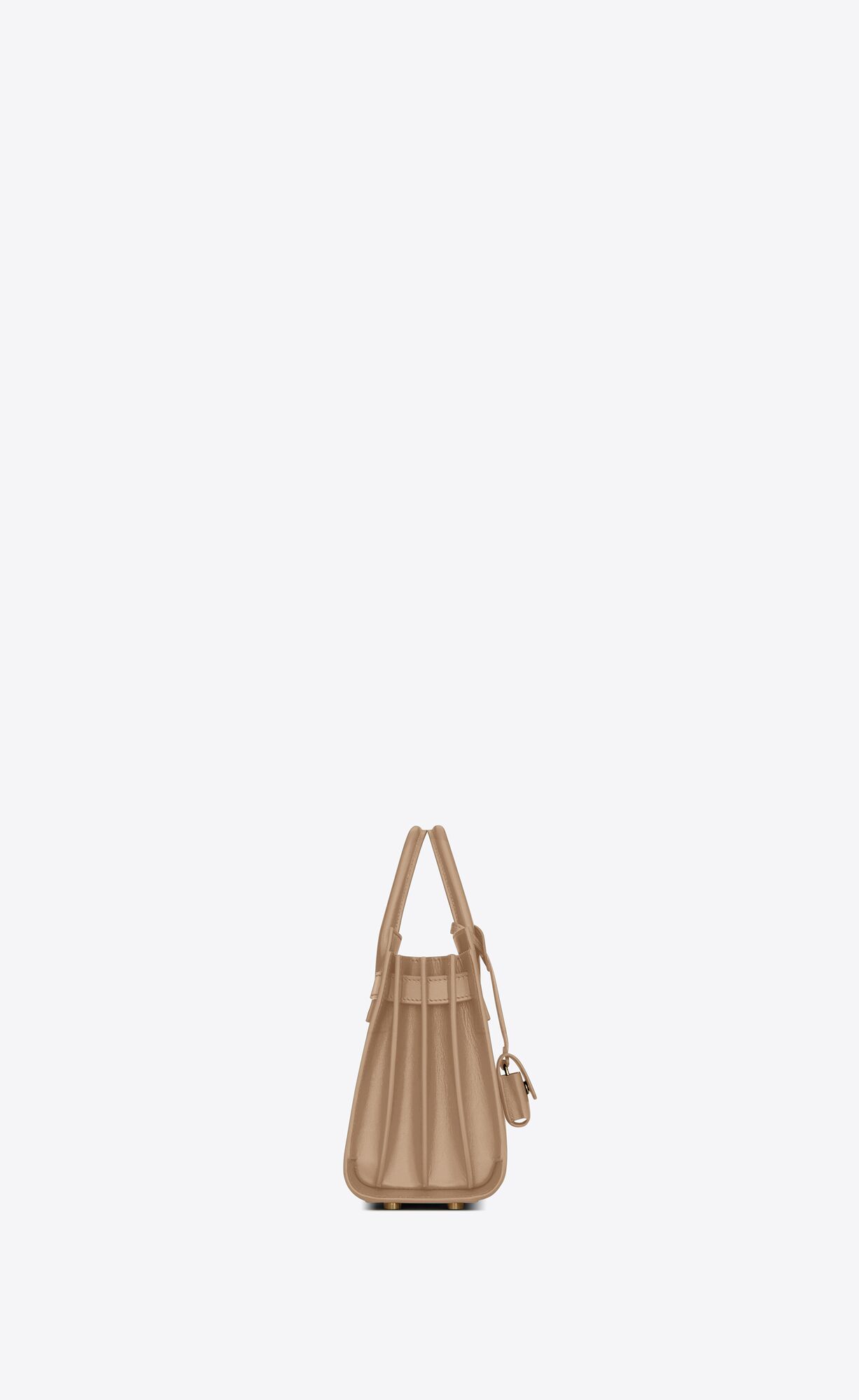 YSL Sac De Jour Nano In Smooth Leder Dunkelbeige | 32169-BFZX