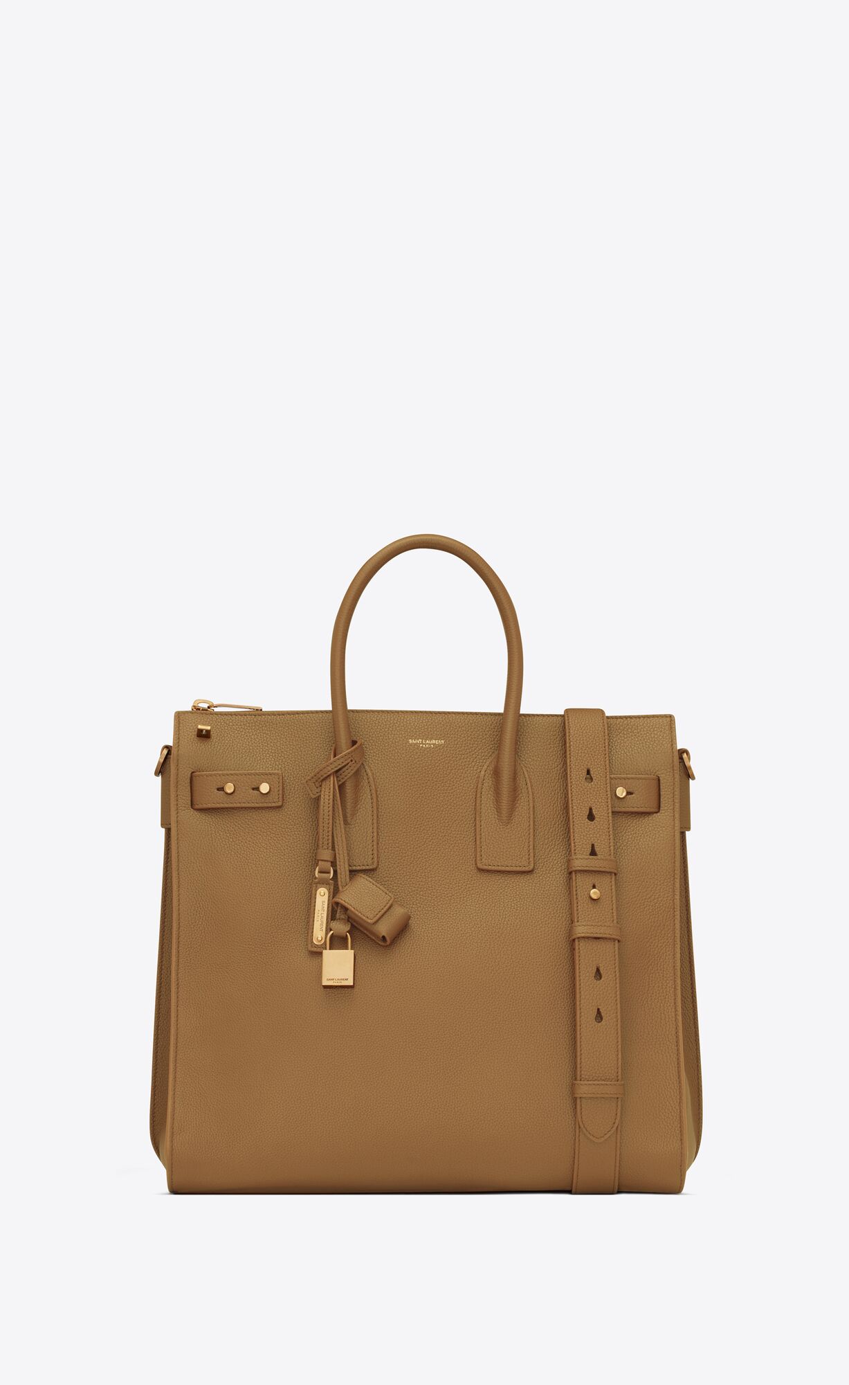 YSL Sac De Jour North/South In Grained Leder Old Oil | 04213-TSWU