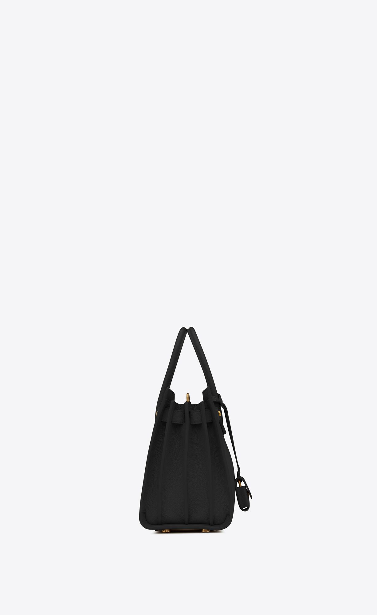 YSL Sac De Jour Supple Baby In Grained Leder Schwarz | 06942-YTQH