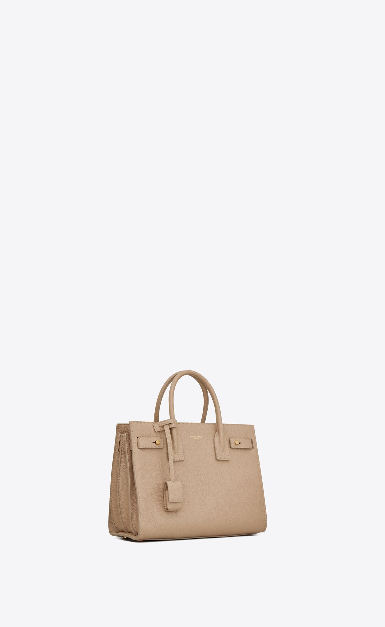 YSL Sac De Jour Supple Nano In Grained Leder Dunkelbeige | 78905-FPAW