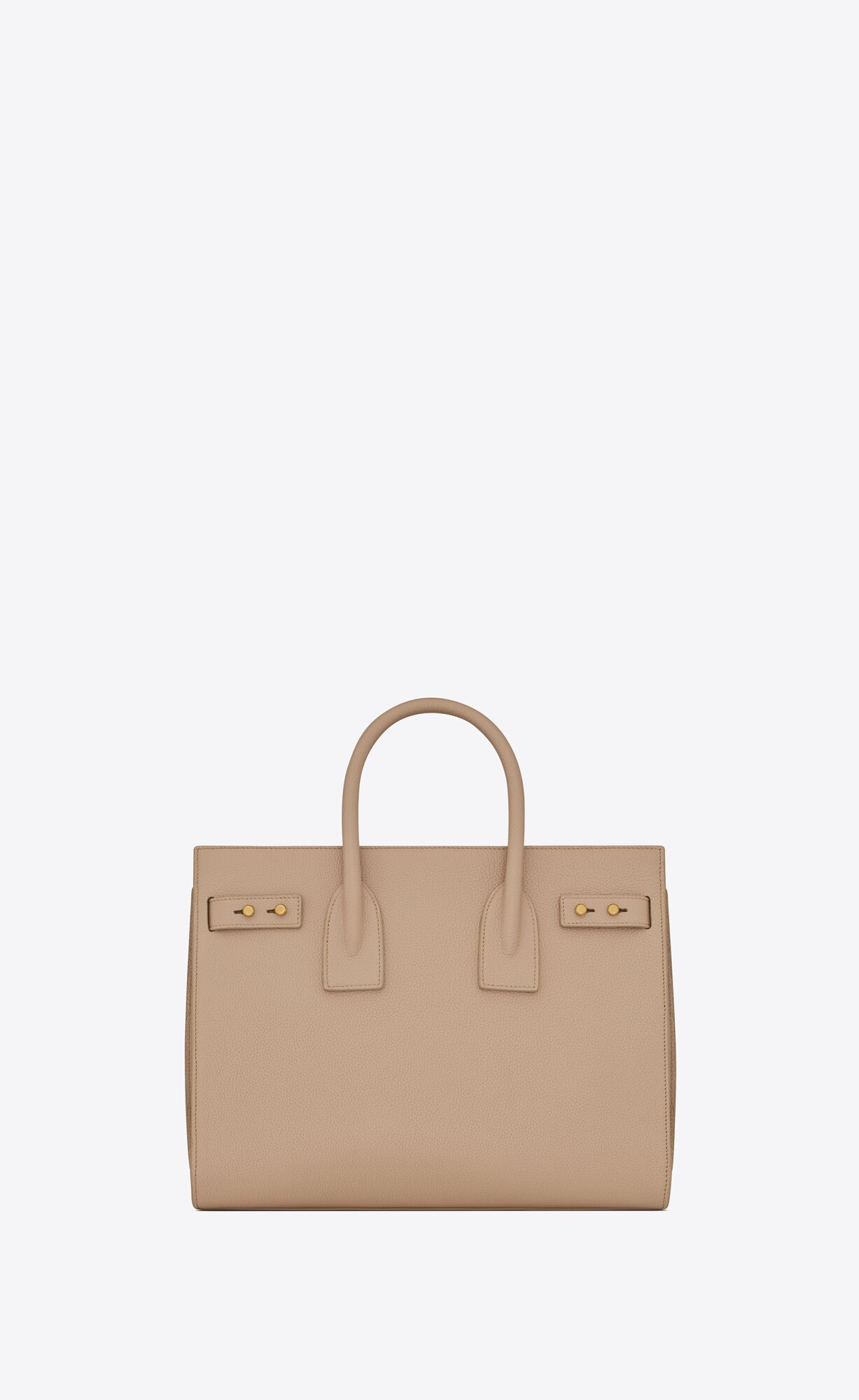 YSL Sac De Jour Supple Small In Grained Leder Dunkelbeige | 29105-LKTH