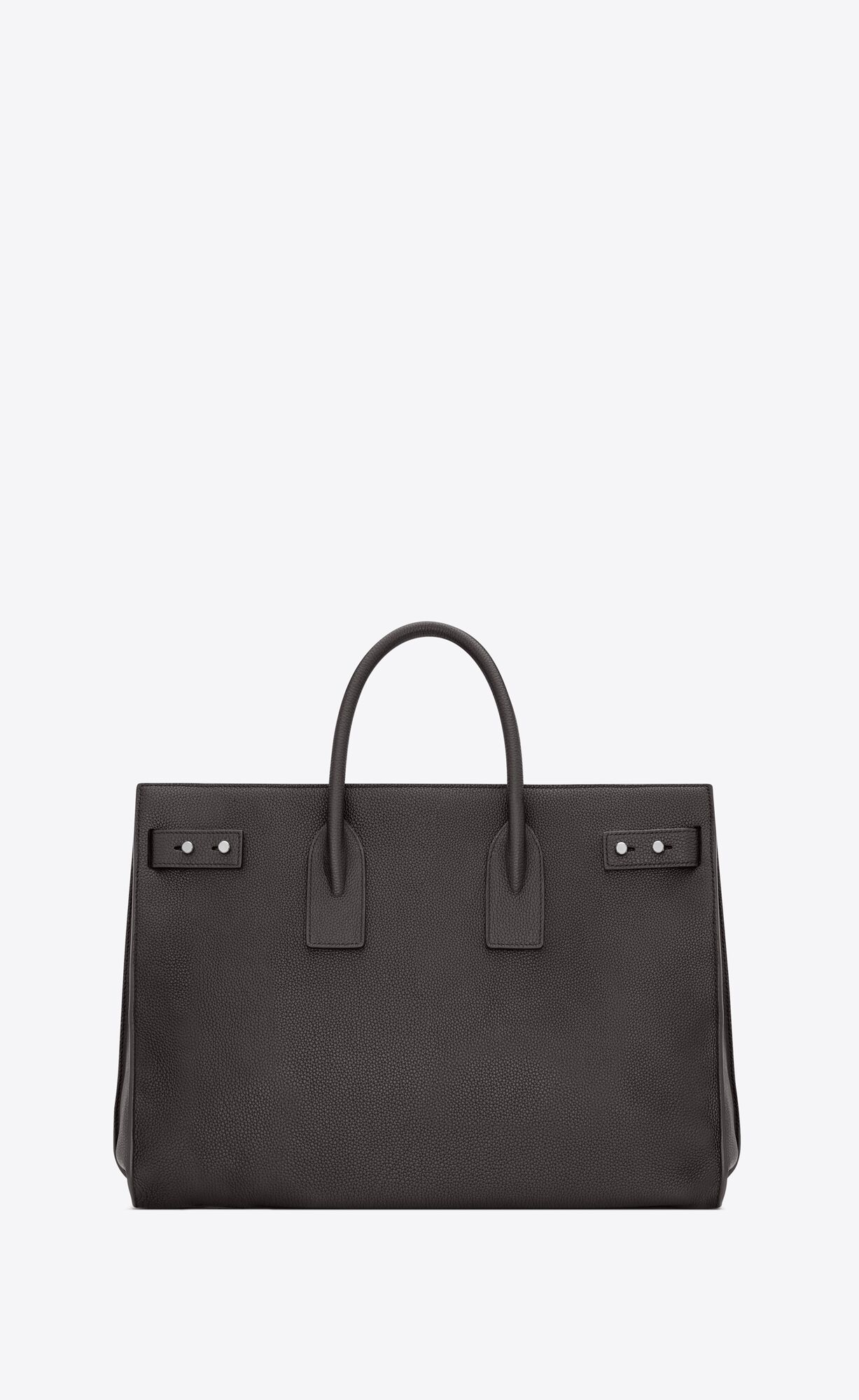 YSL Sac De Jour Thin Large In Grained Leder Storm | 89143-DGVP