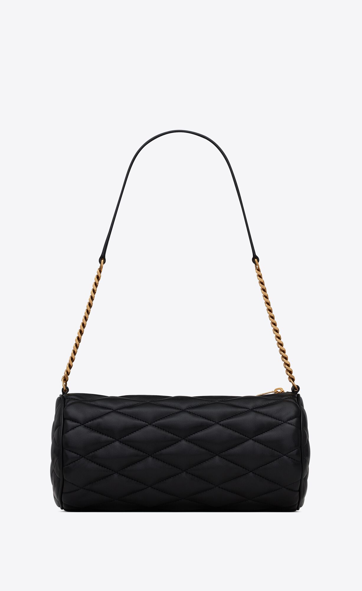 YSL Sade Small Tube Bag In Gesteppt Lambskin Noir | 96025-AMZG