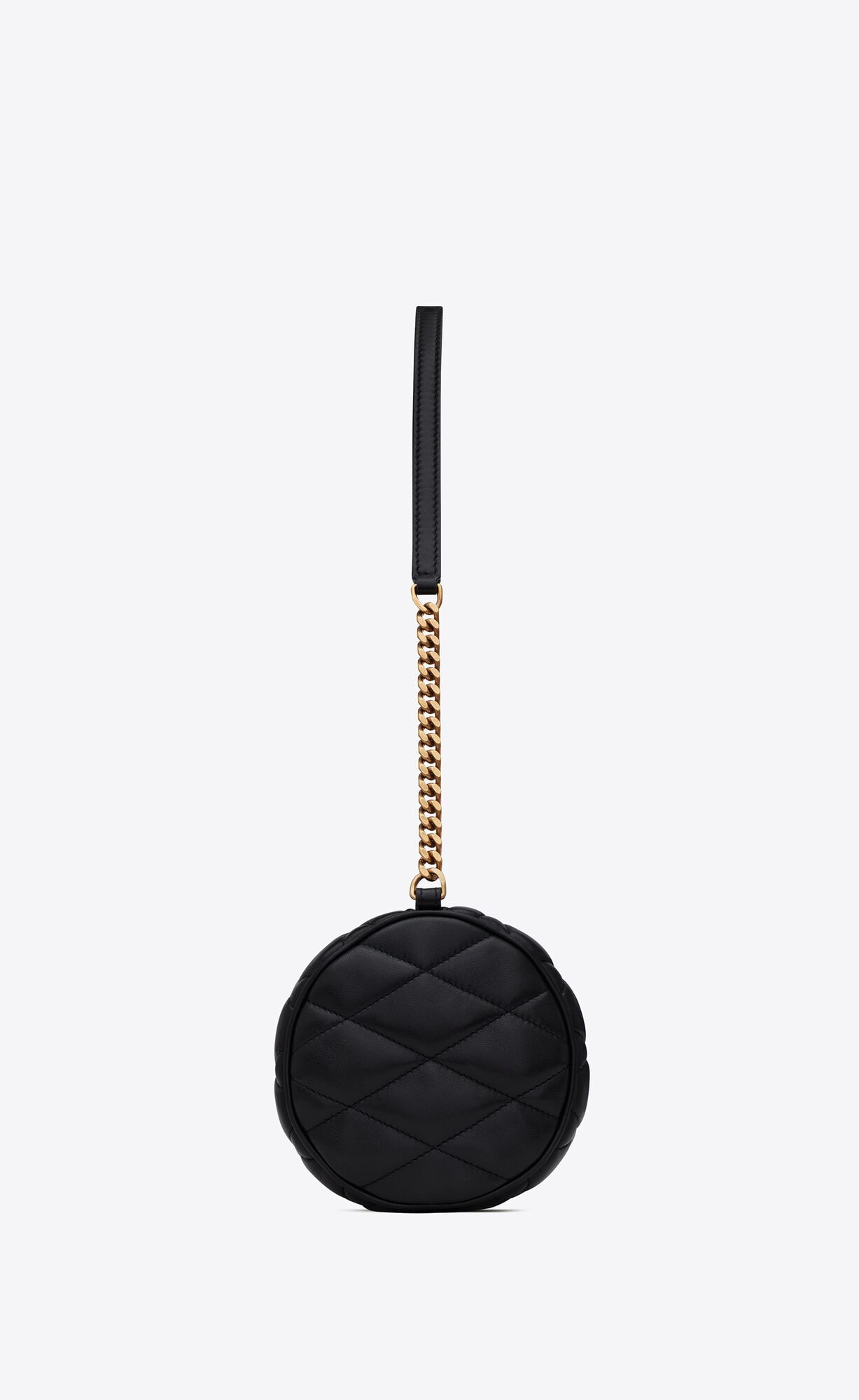 YSL Sade Small Tube Bag In Gesteppt Lambskin Noir | 96025-AMZG