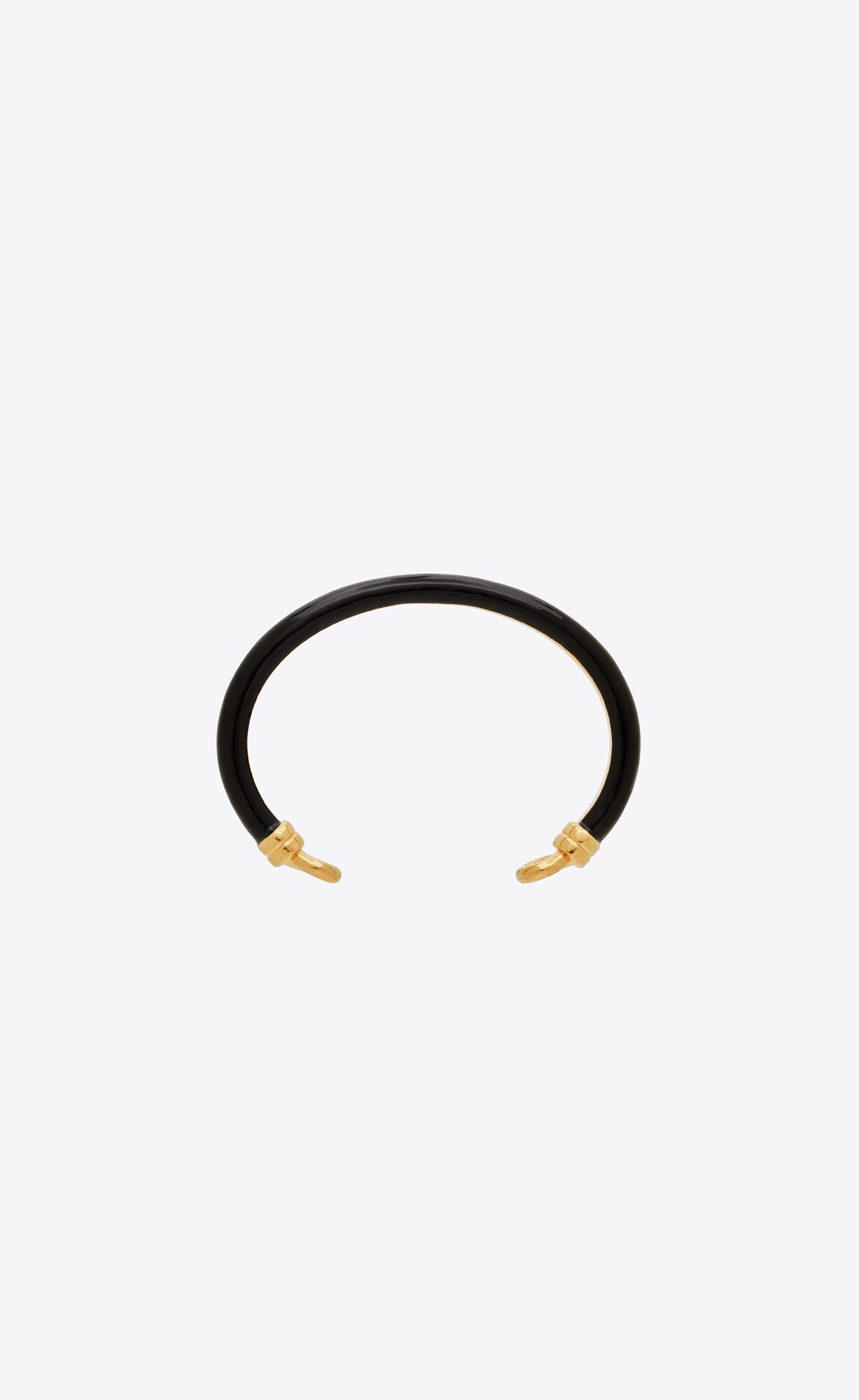 YSL Sailor Knot Cuff Bracelet In Metal Gold Schwarz | 49825-WHUS