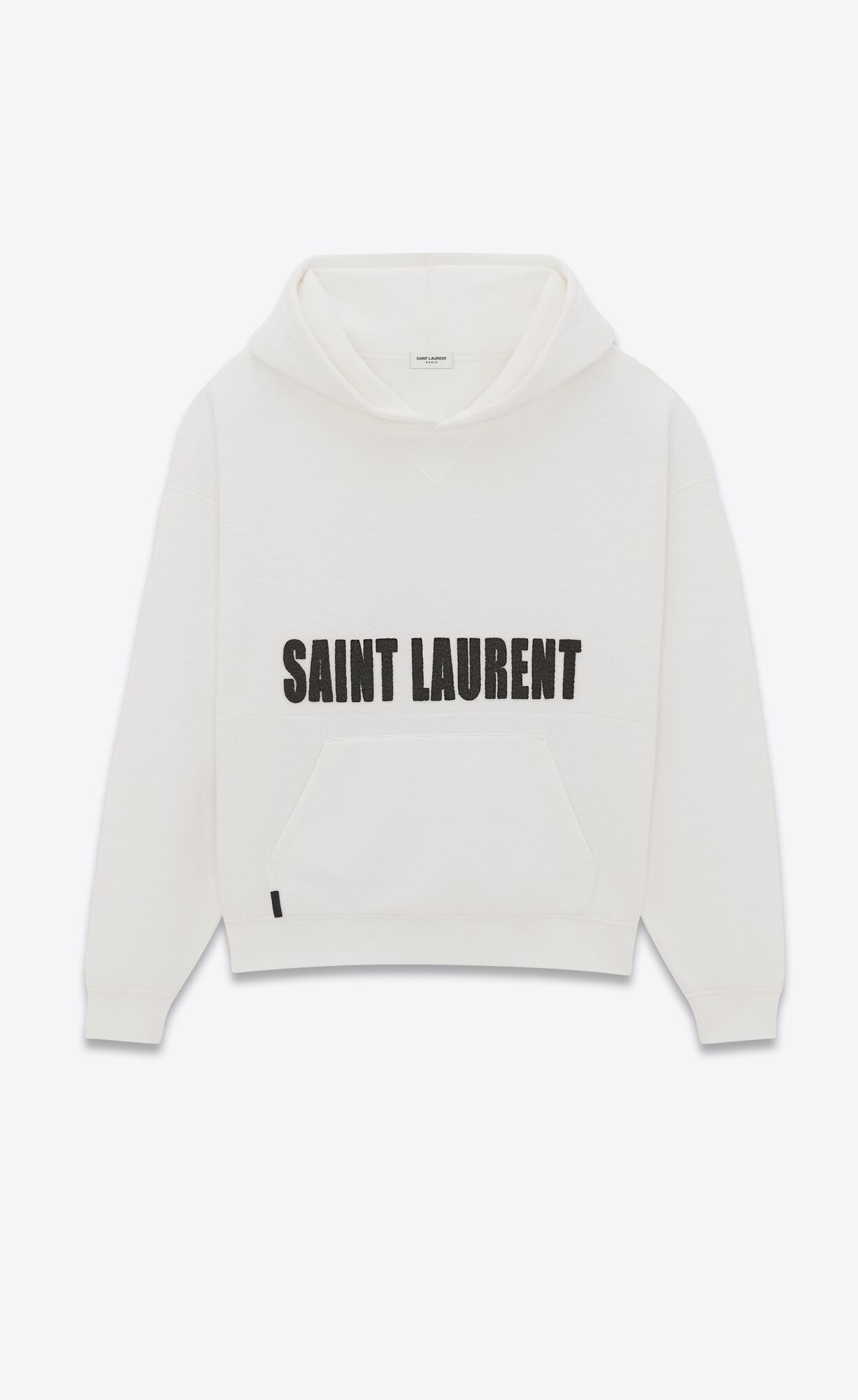 YSL Saint Laurent Agafay Hoodie Naturel Et Noir | 15468-HSGR