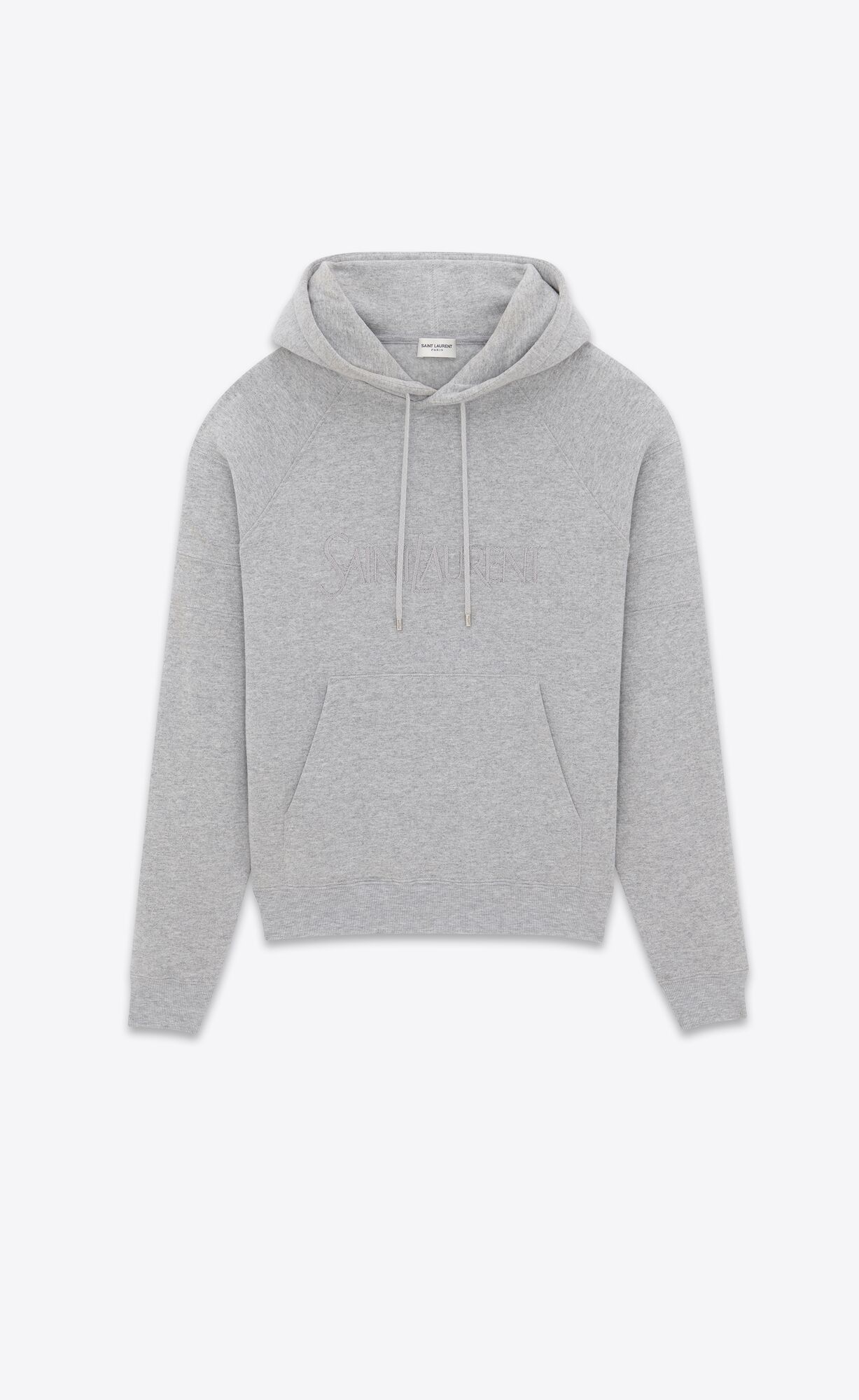 YSL Saint Laurent Hoodie Gris Chine | 76815-JYTQ