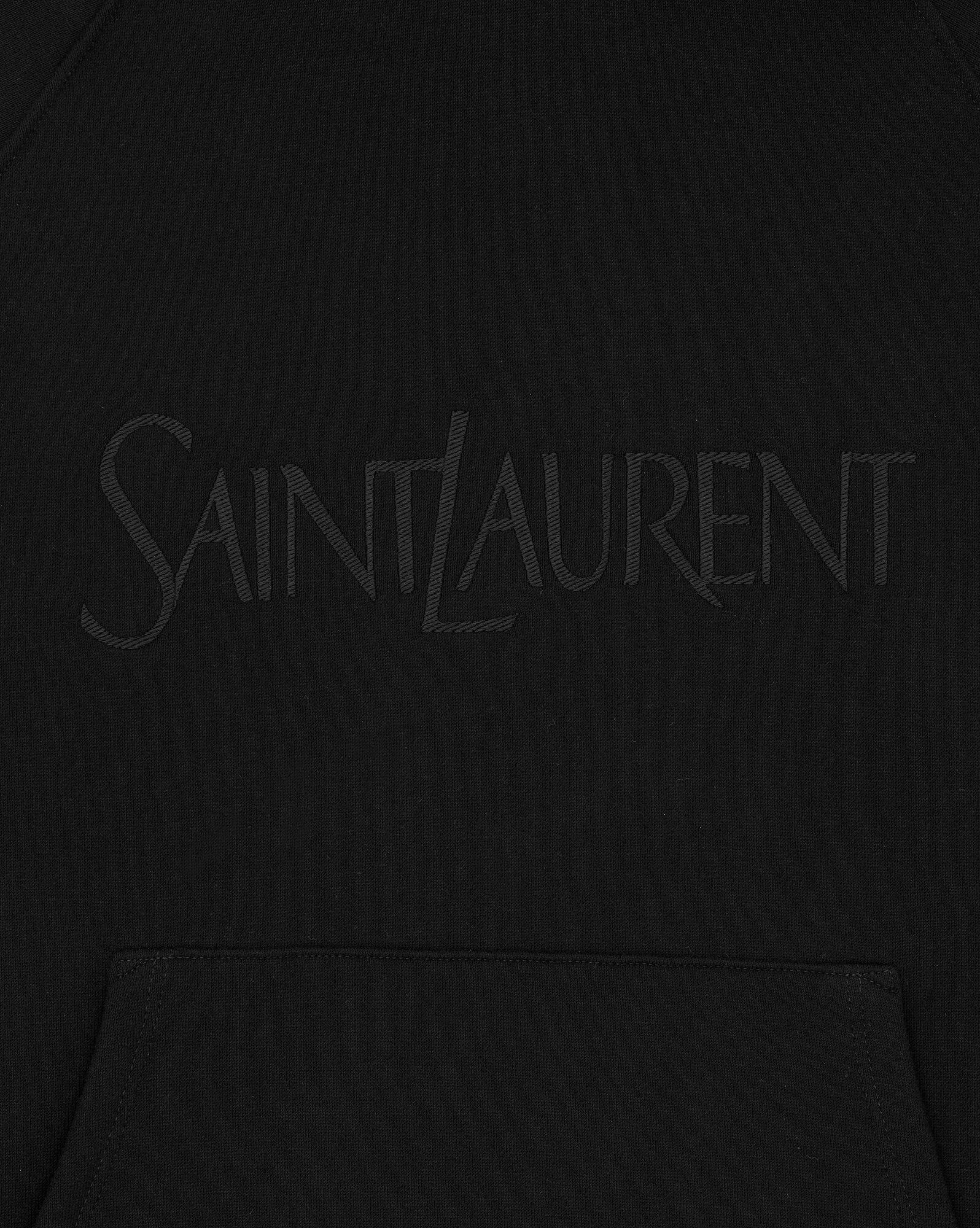 YSL Saint Laurent Hoodie Schwarz | 67582-FWSU