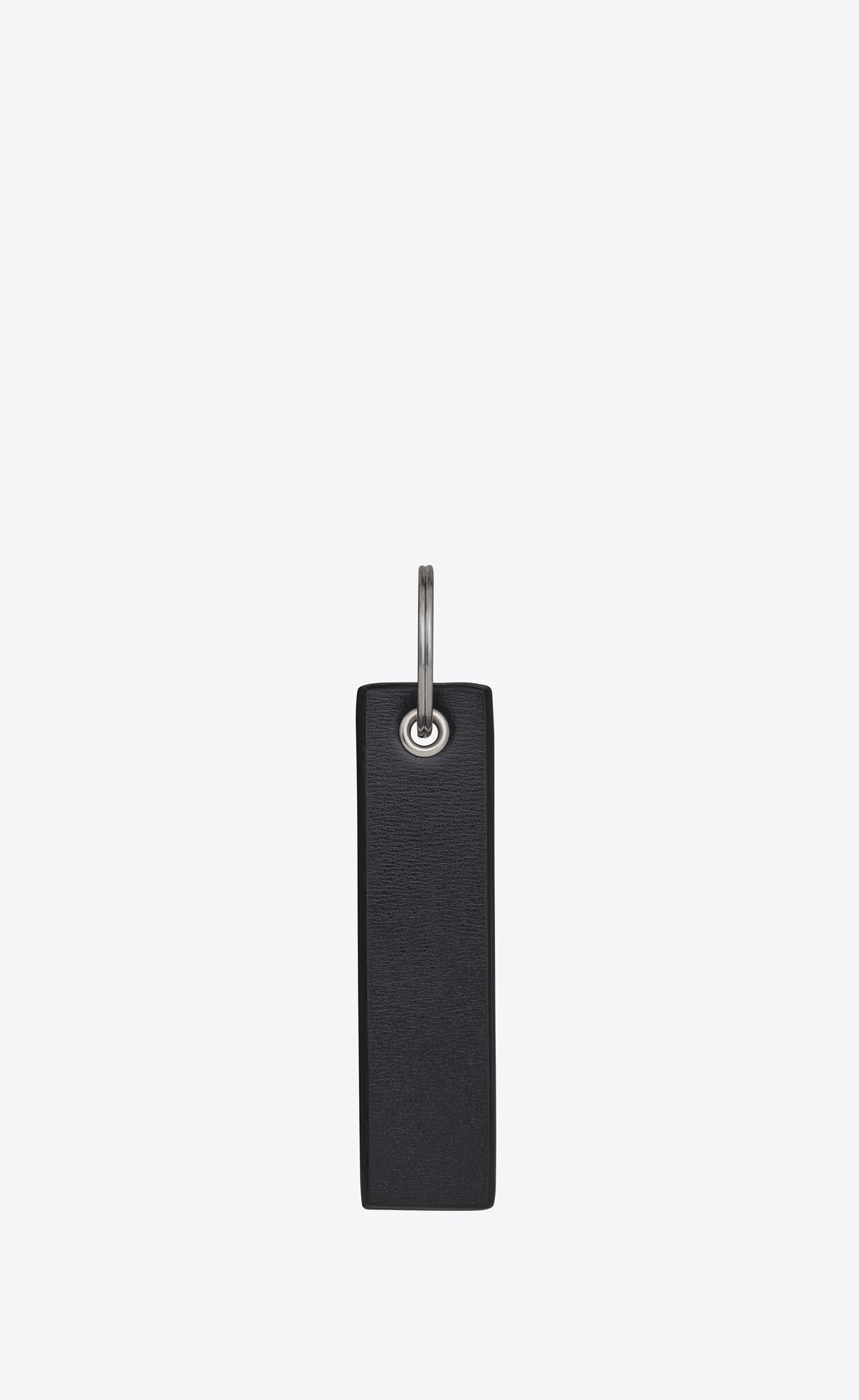 YSL Saint Laurent Leder Keyring Schwarz | 51743-LREV