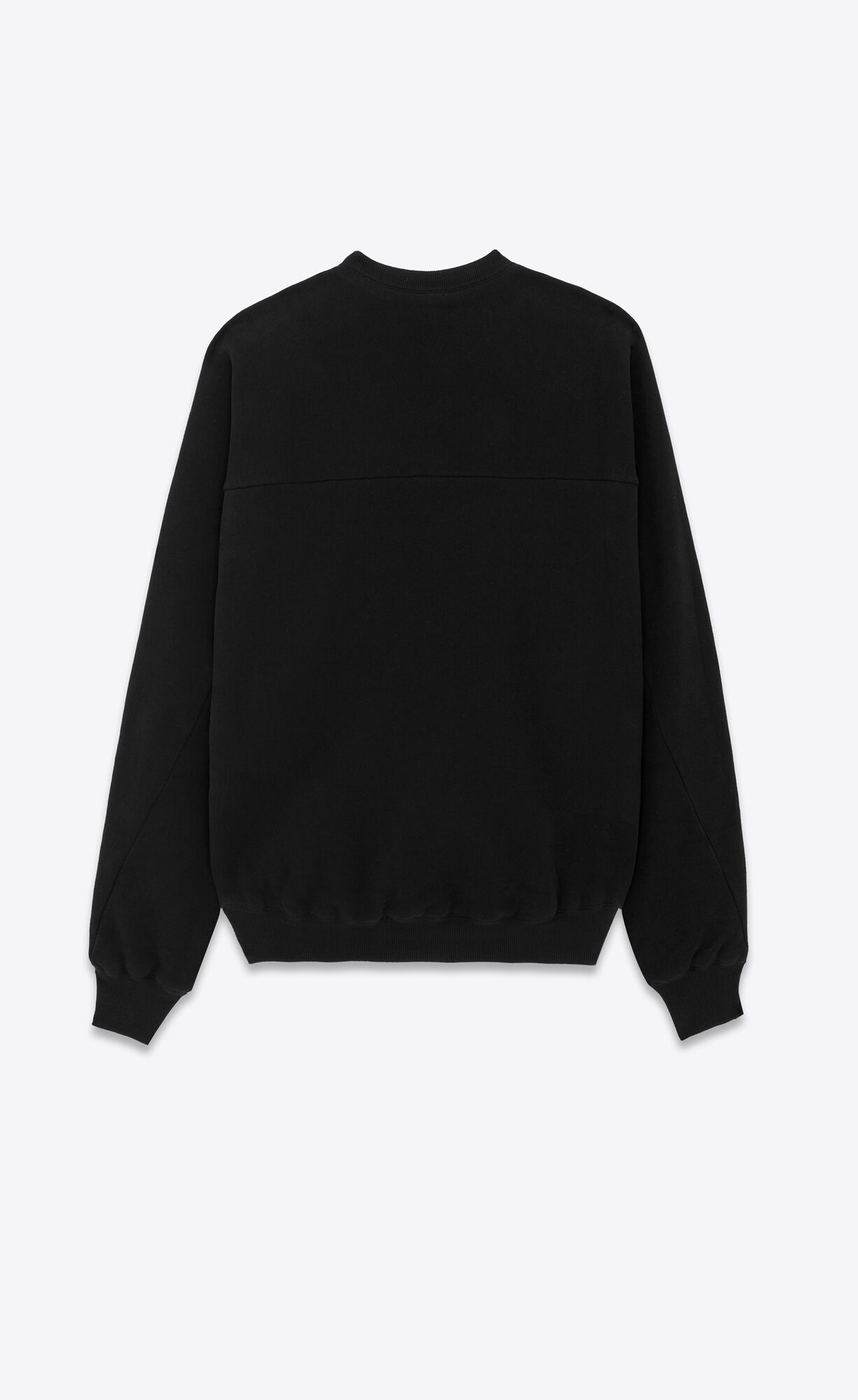 YSL Saint Laurent Raglan Sweatshirt Noir | 12580-DWNA