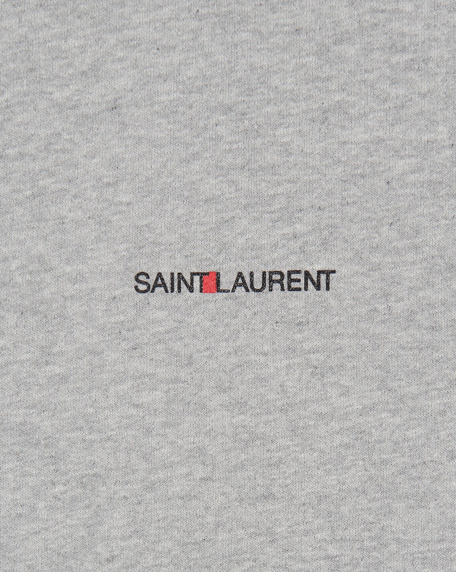 YSL Saint Laurent Rive Gauche Hoodie Grau | 79156-YEIQ