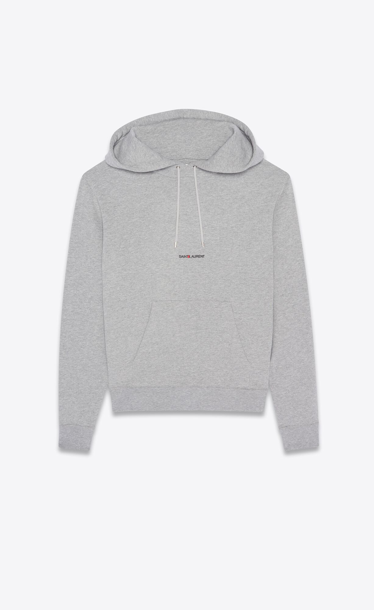 YSL Saint Laurent Rive Gauche Hoodie Grau | 79156-YEIQ