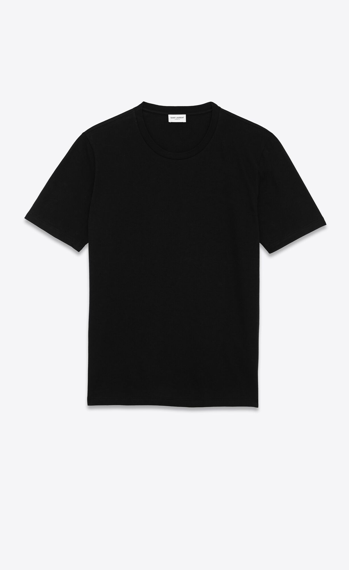 YSL Saint Laurent T-shirt In Baumwoll Schwarz | 17548-SWRH