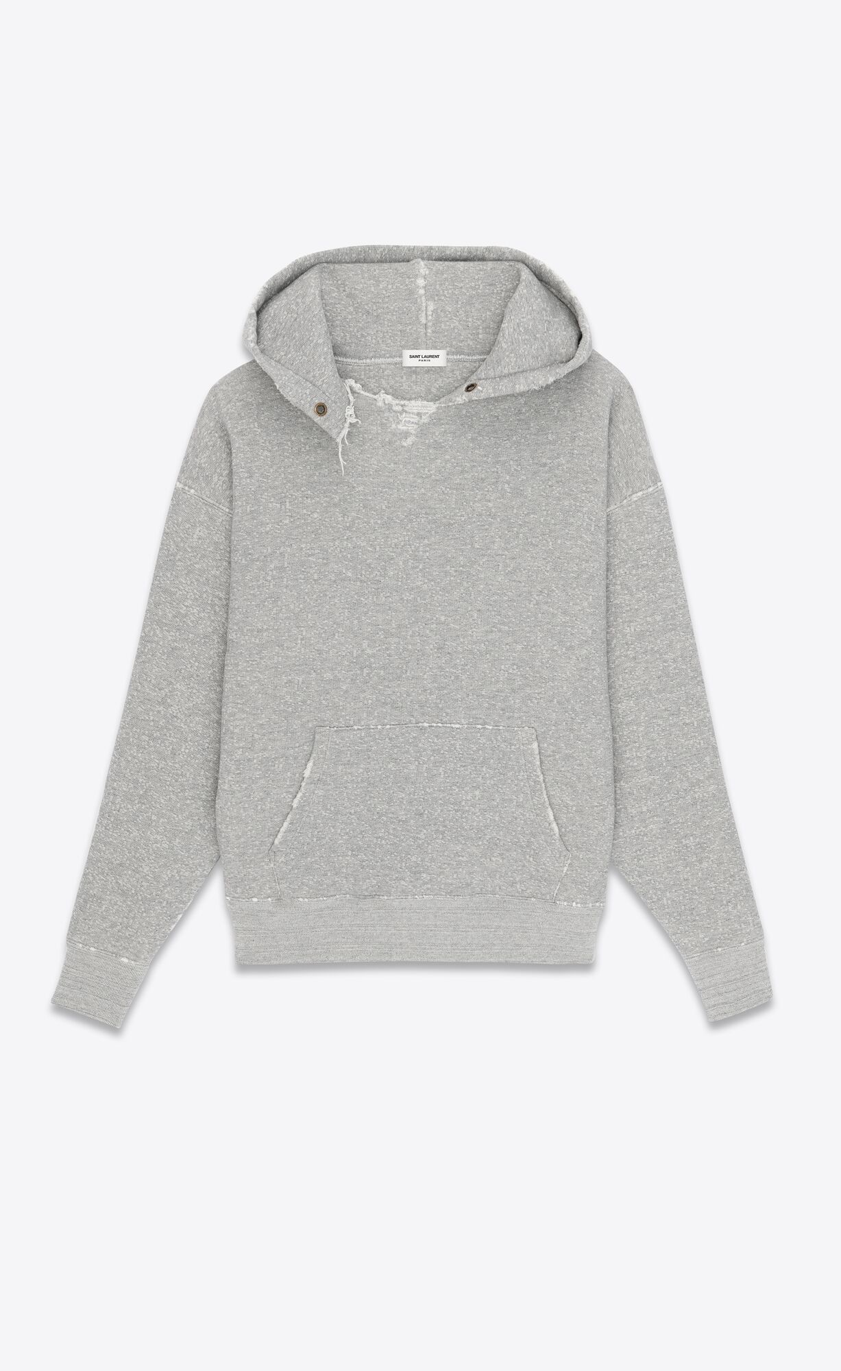 YSL Saint Laurent Université Hoodie Gris Chine Et Gris | 24736-XSRW