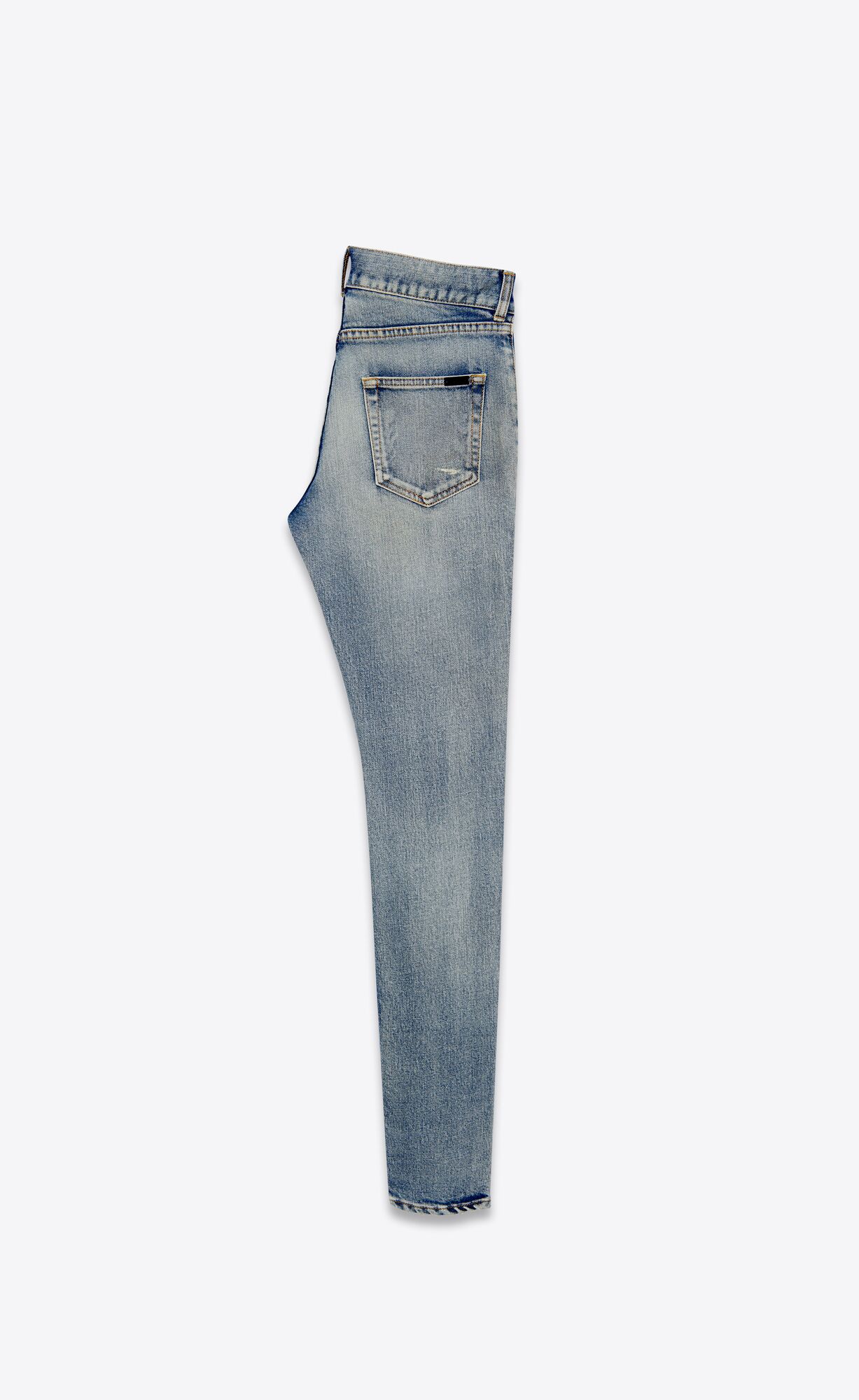 YSL Schlank-fit Jeans Blau | 81953-TBHR