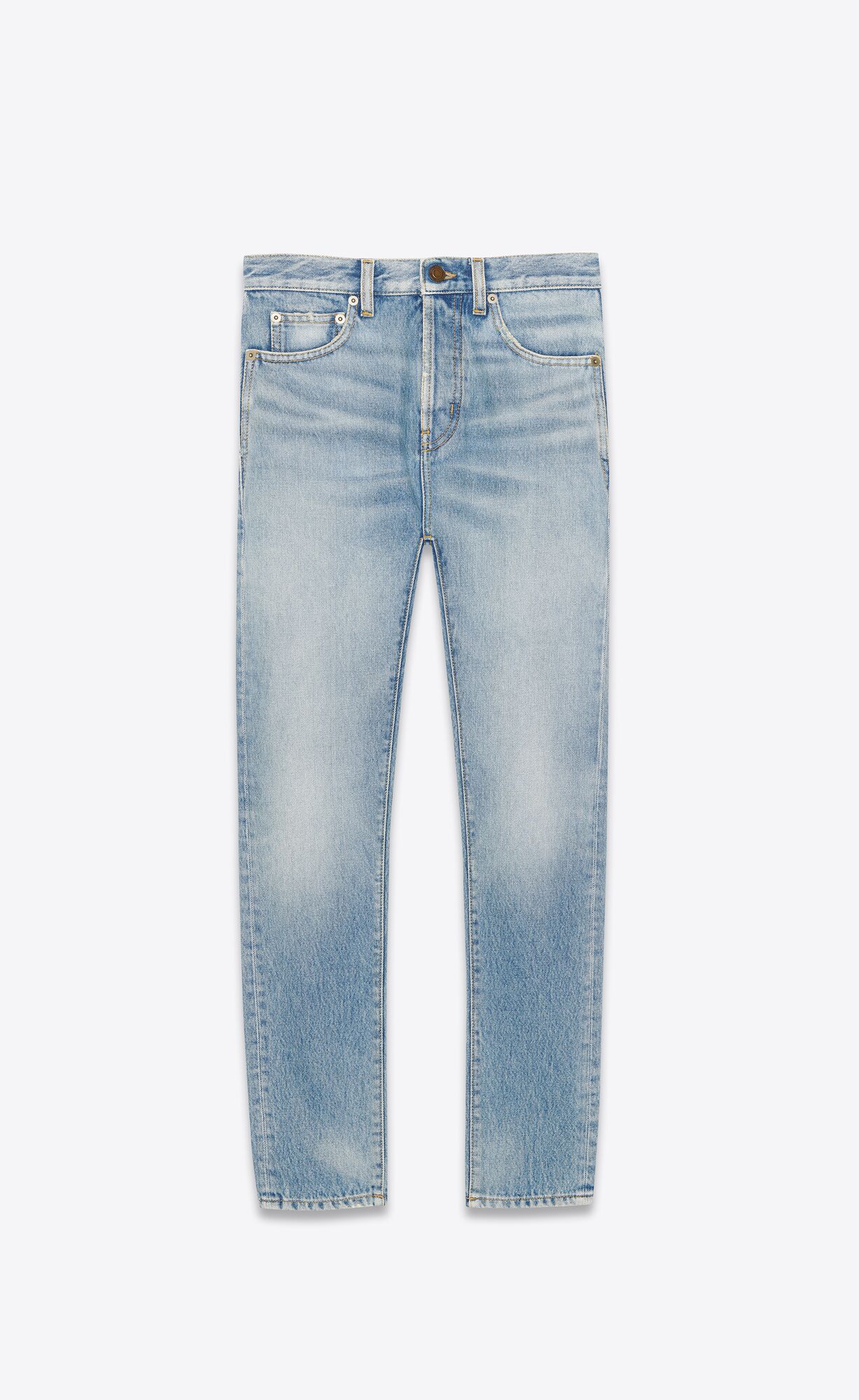 YSL Slim-fit Jeans Blau | 16795-ETOI