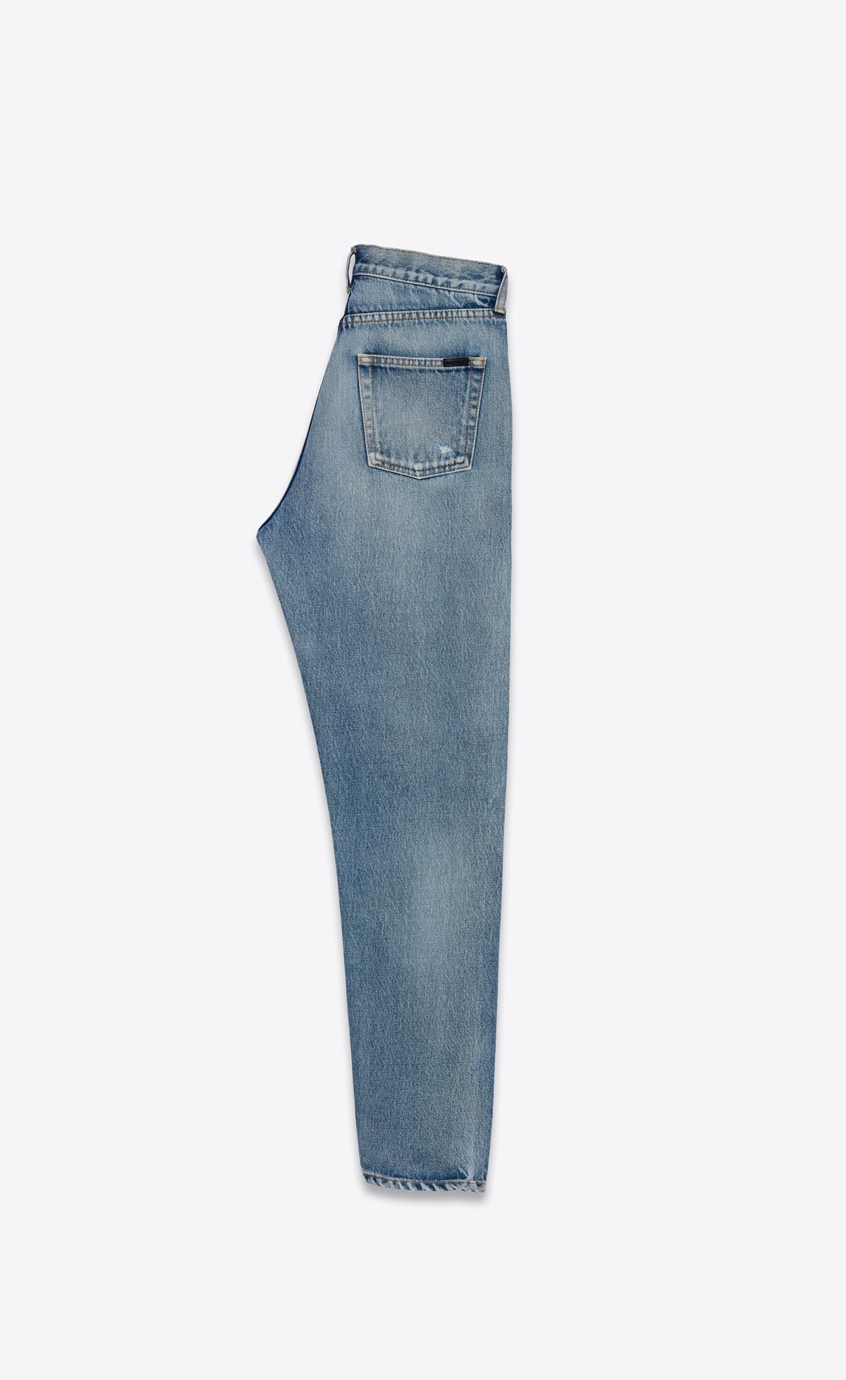 YSL Slim-fit Jeans Blau | 58730-HCFT