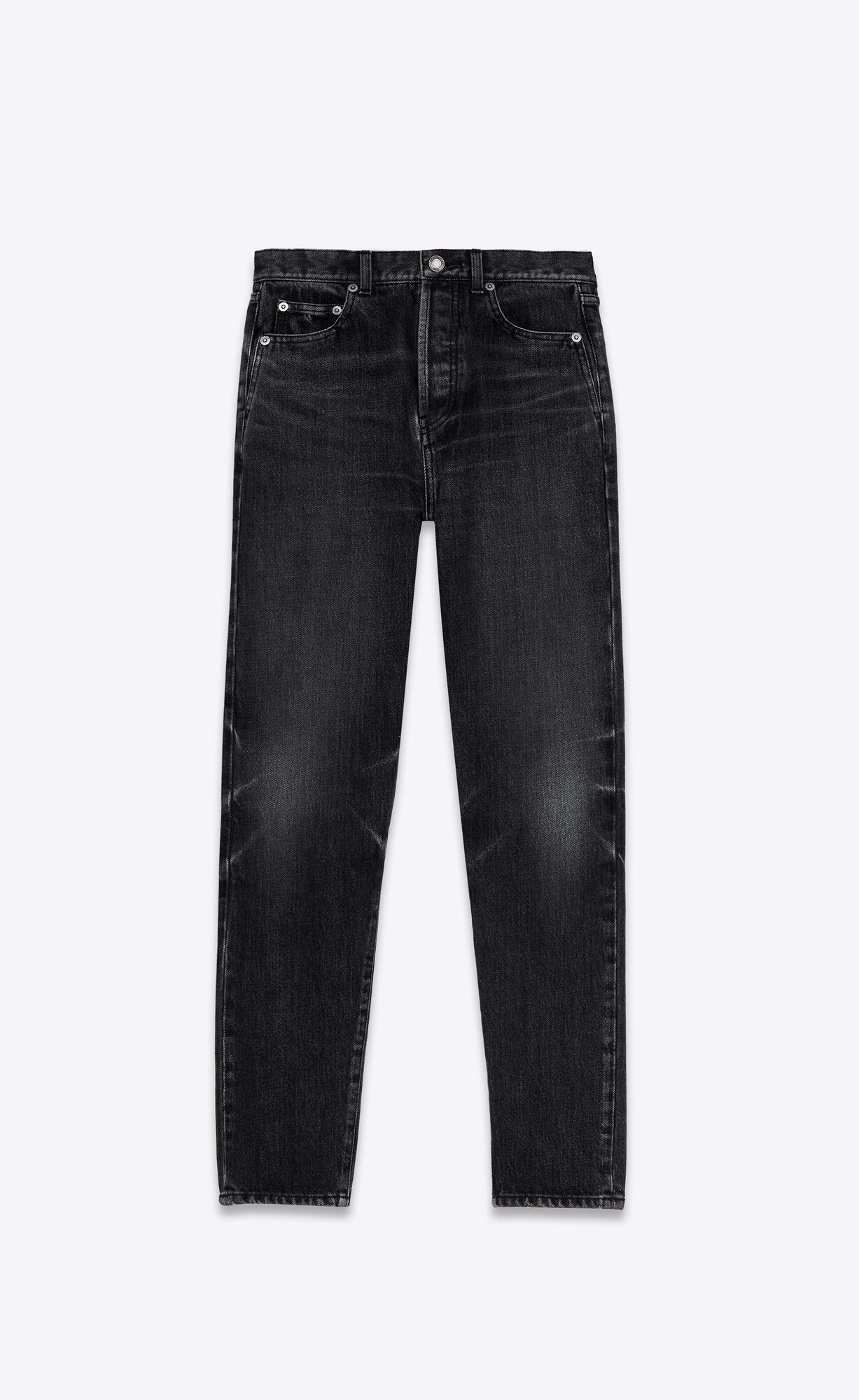 YSL Slim-fit Jeans Schwarz | 37856-FAPG