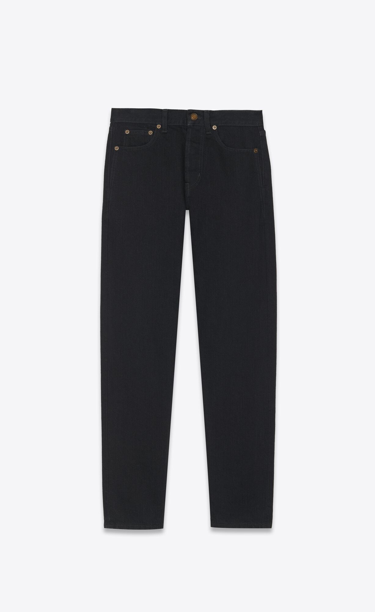 YSL Slim-fit Jeans Schwarz | 45302-XYVA