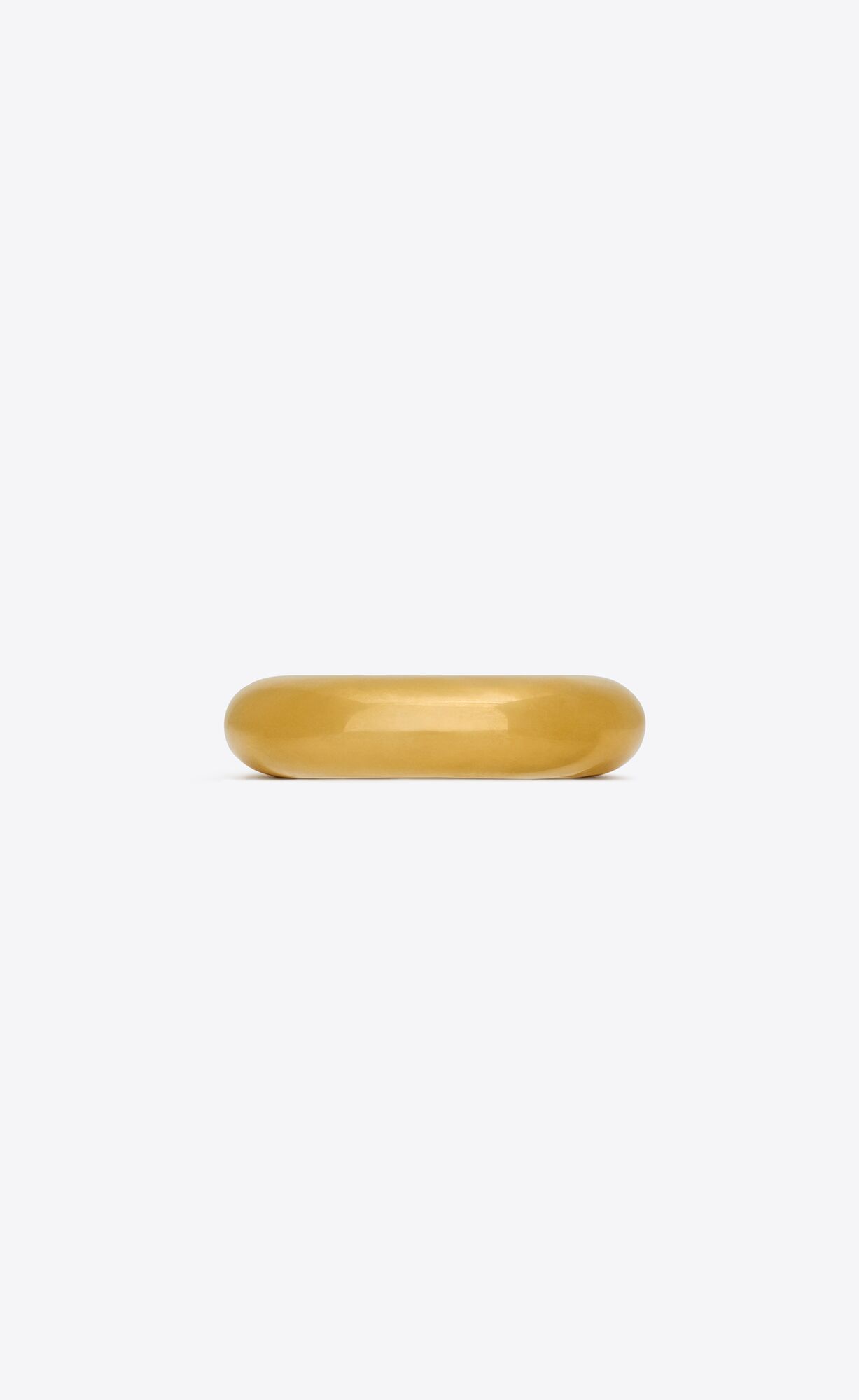 YSL Smooth Cuff In Metal Gold | 49385-BYXU