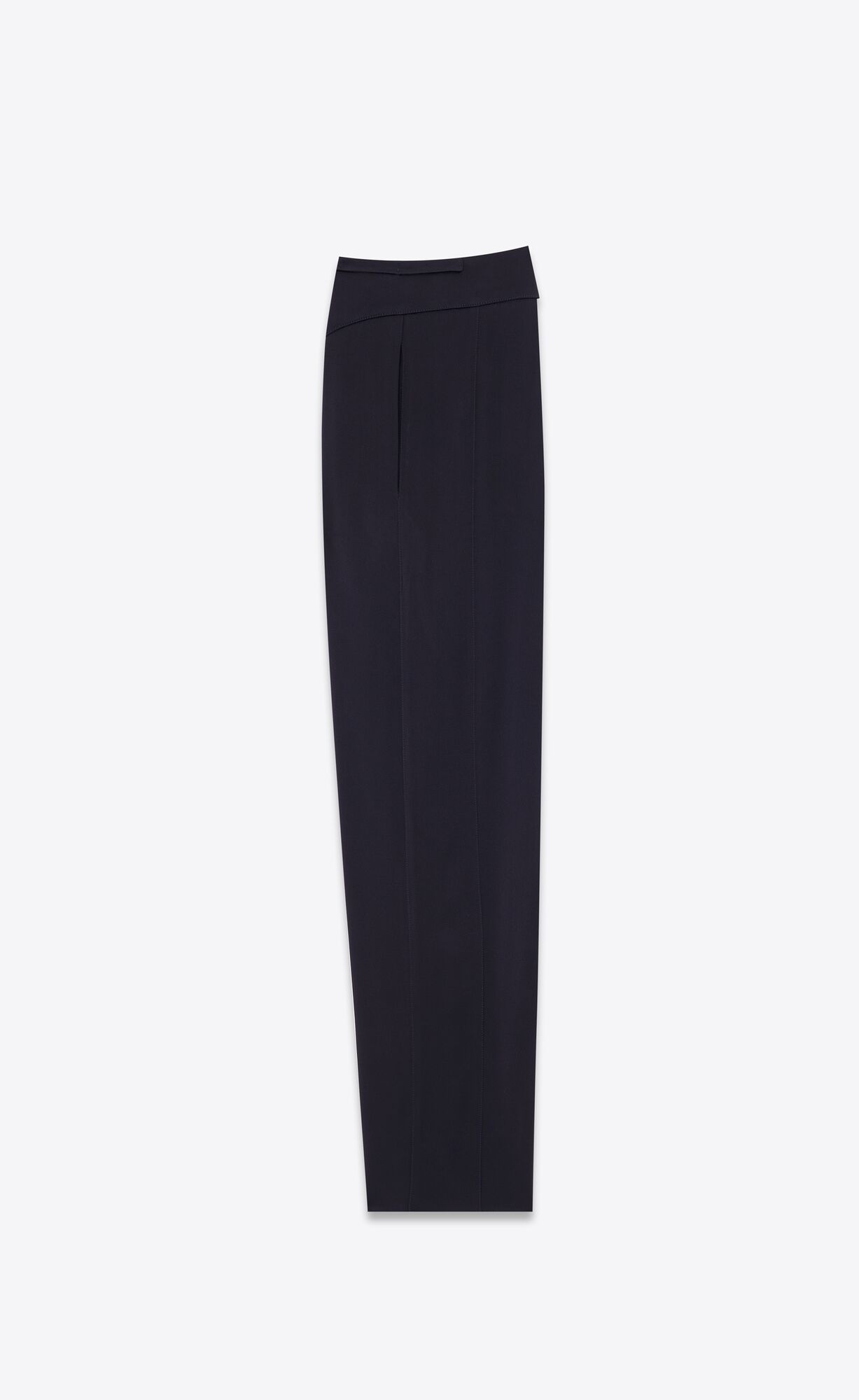 YSL Sweatpants In Crepe Satin Blau | 49860-FJHW