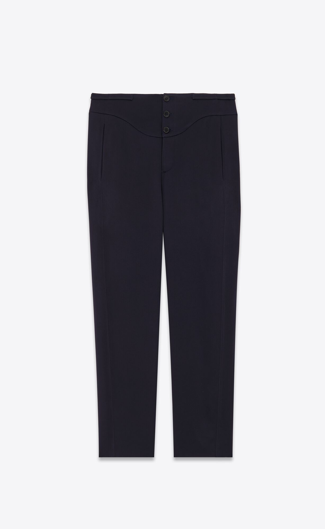 YSL Sweatpants In Crepe Satin Blau | 49860-FJHW