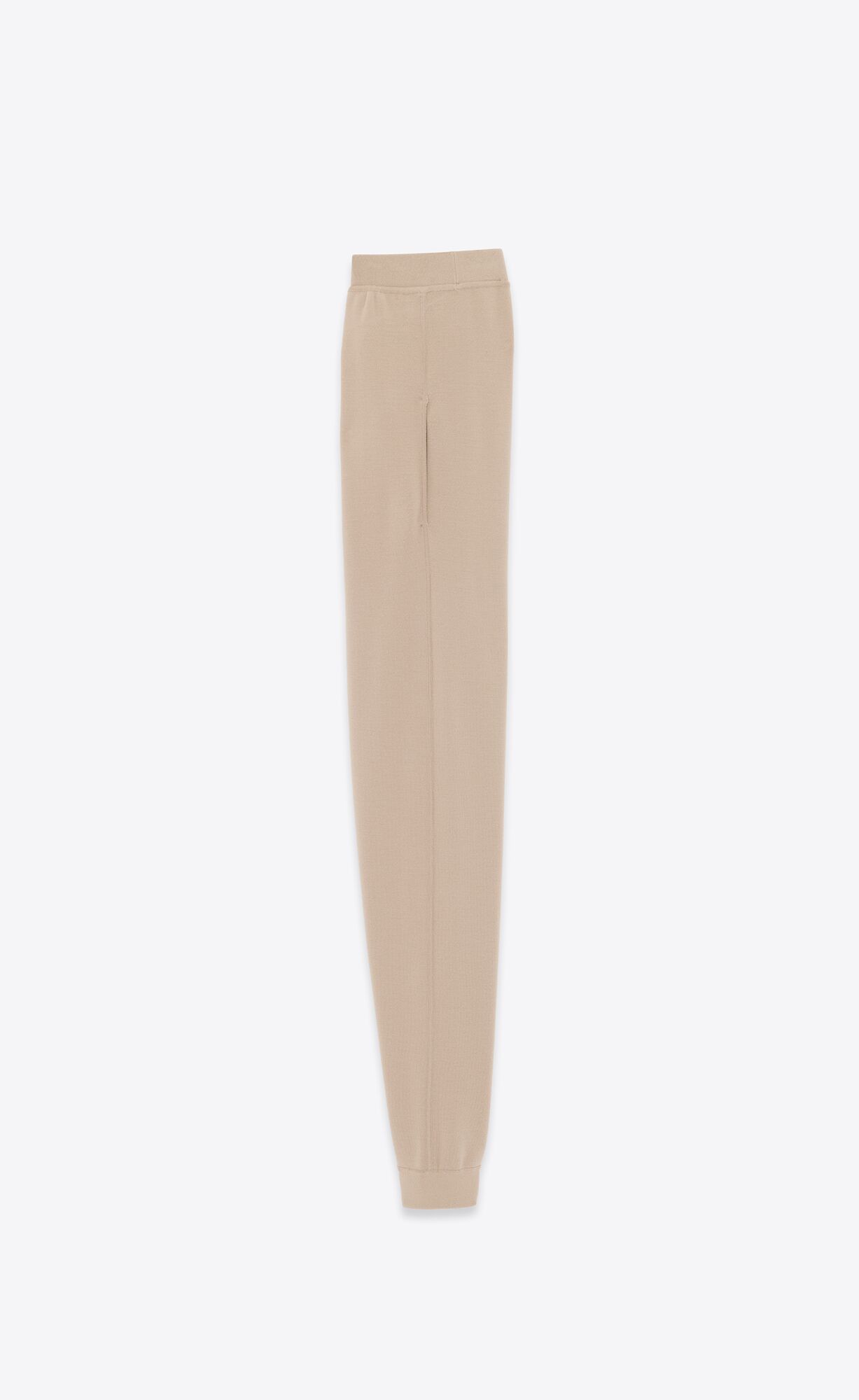 YSL Sweatpants In Wolle Beige | 25149-TFBW