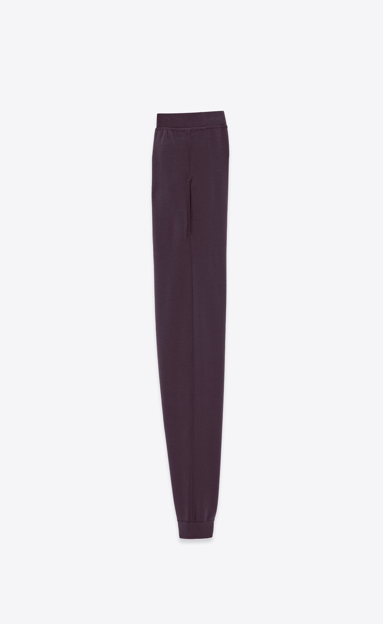 YSL Sweatpants In Wolle Prune | 94657-ODMB