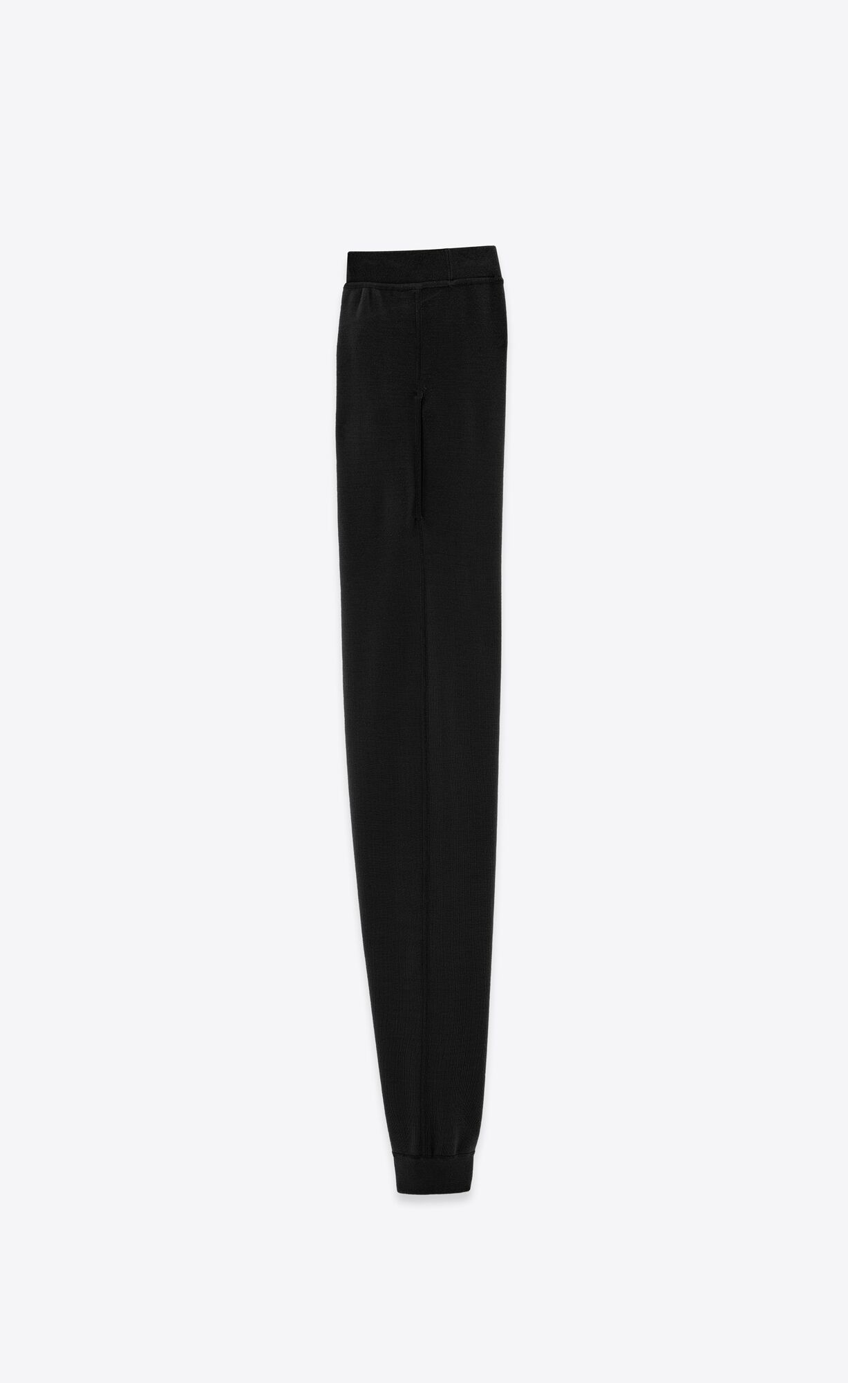 YSL Sweatpants In Wolle Schwarz | 65187-CKUW