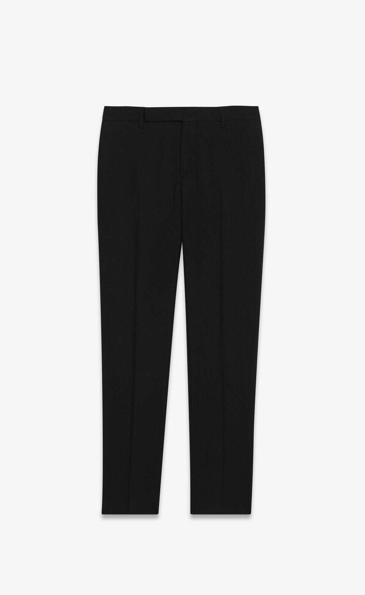 YSL Tailored Pants In Saint Laurent Gabardine Schwarz | 07695-TOJG