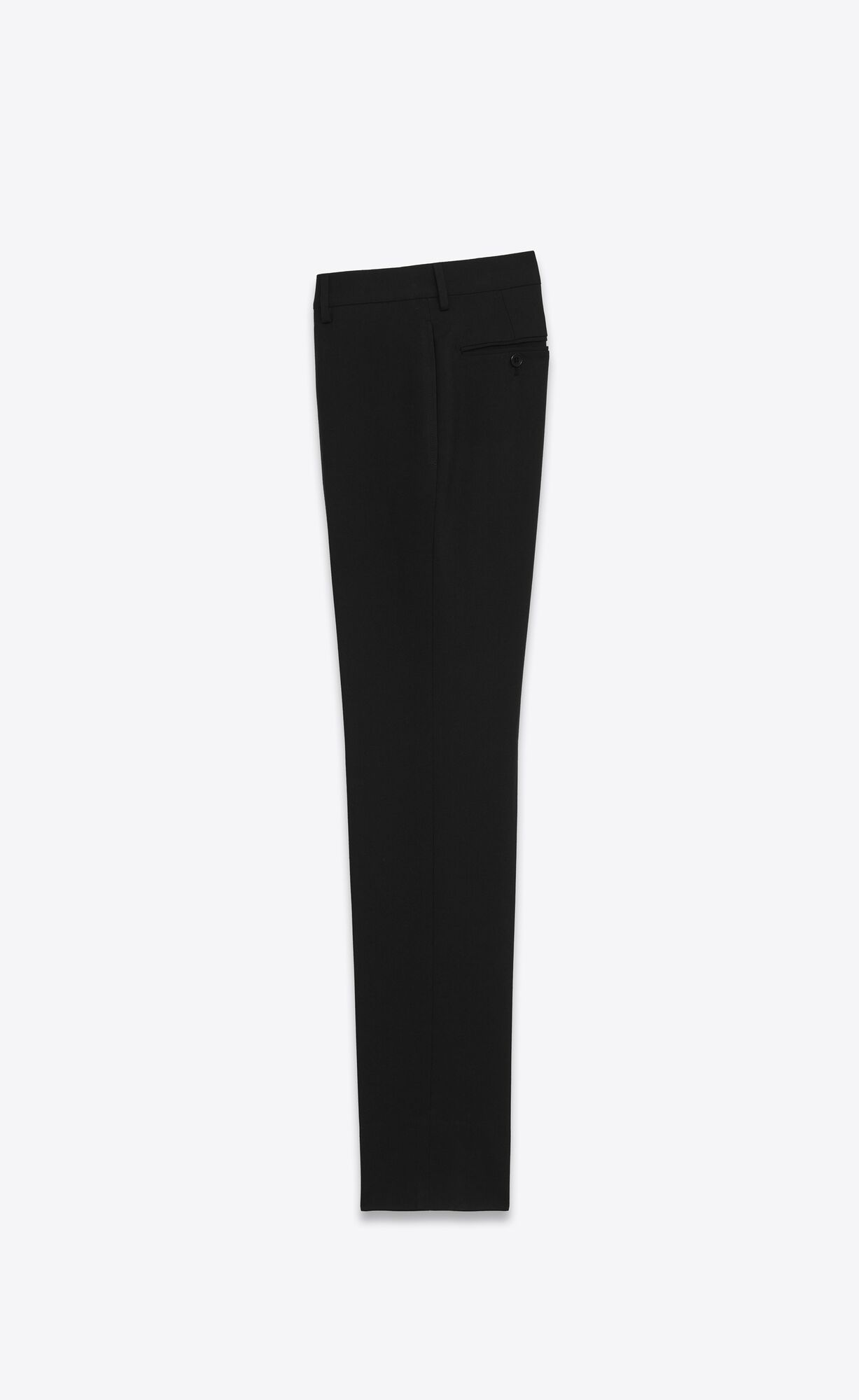 YSL Tailored Pants In Saint Laurent Gabardine Schwarz | 97813-XKAP