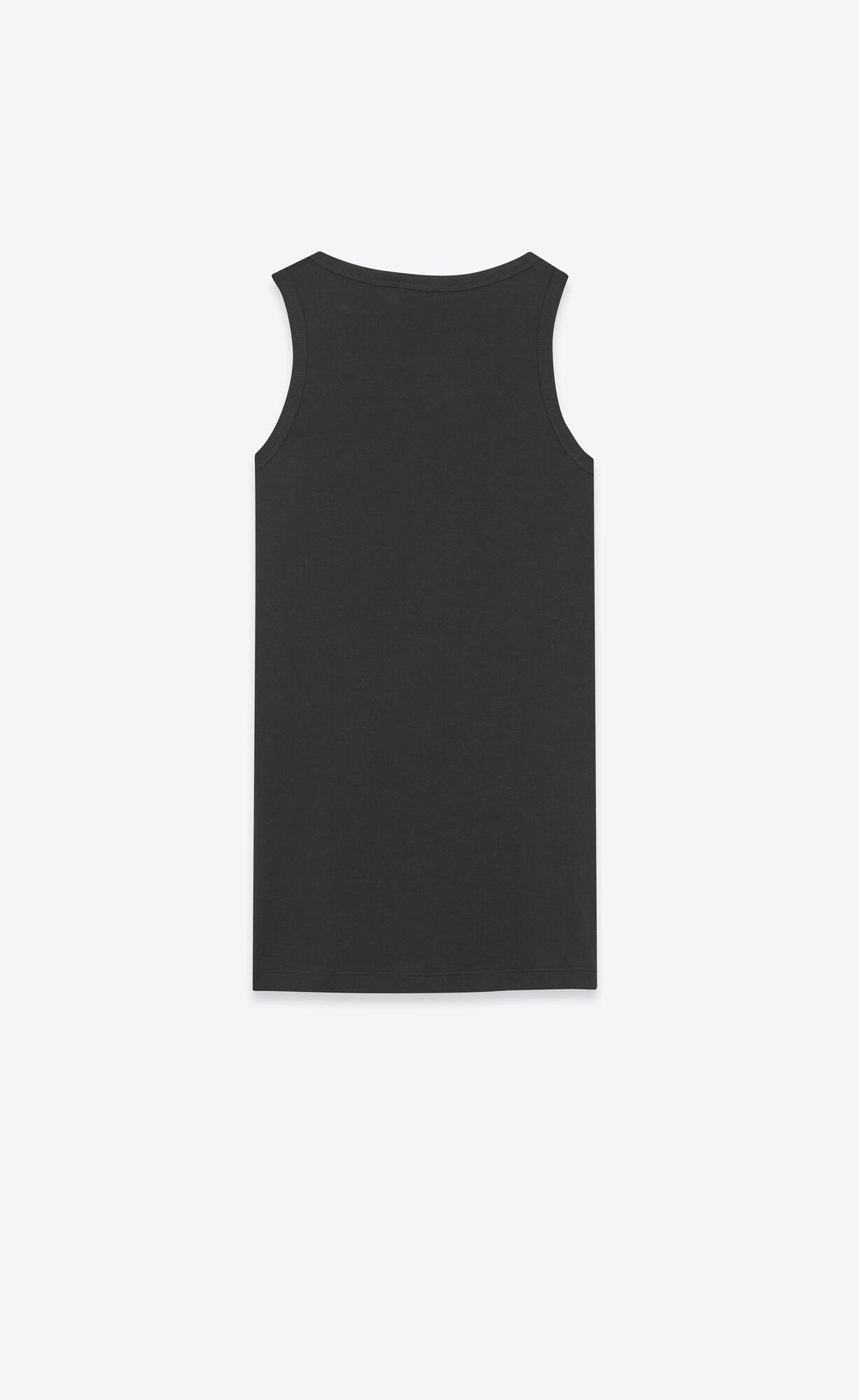 YSL Tank Top In Jersey Schwarz | 72896-LFVW