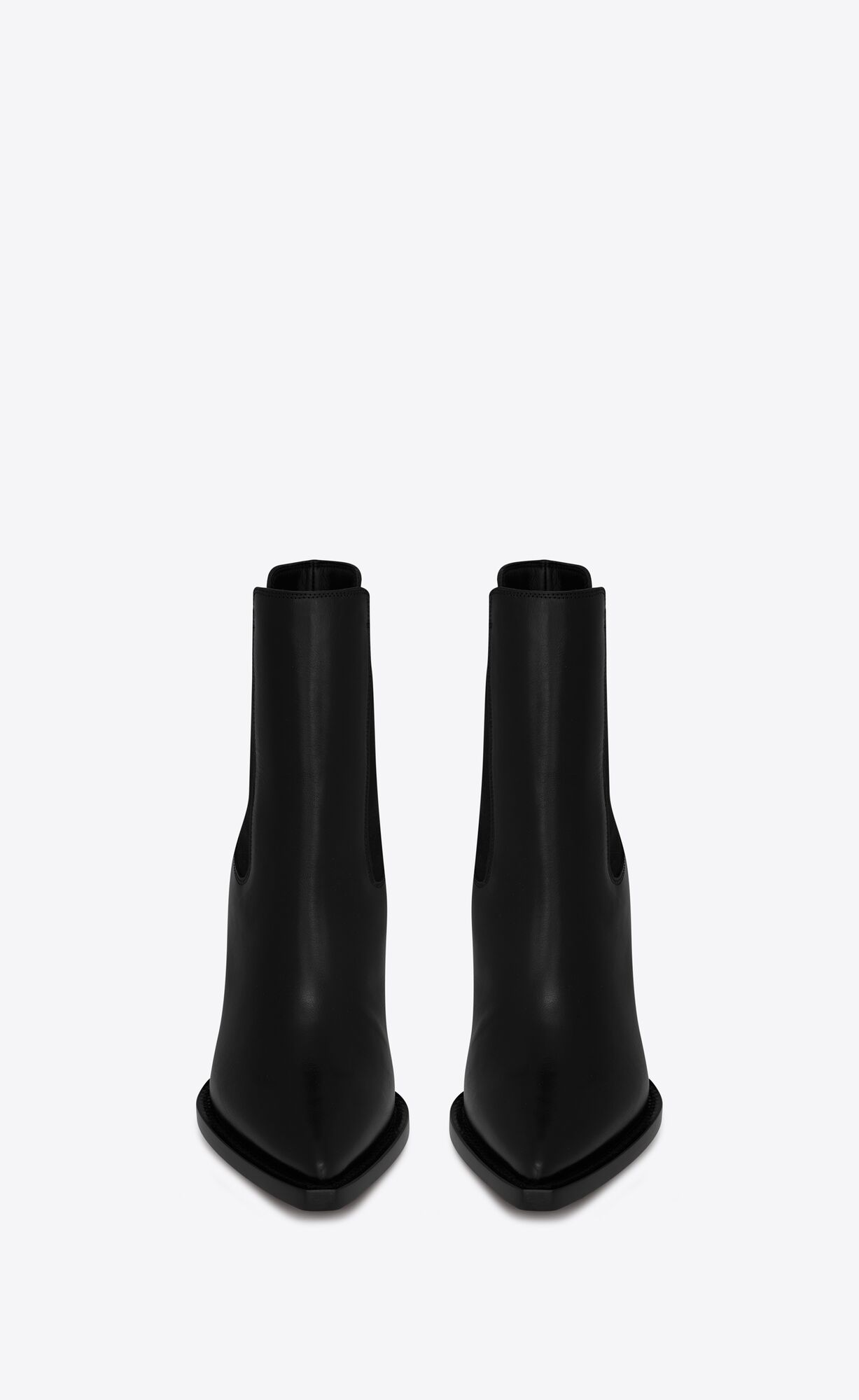 YSL Theo Chelsea Boots In Smooth Leder Schwarz | 89361-WOIF