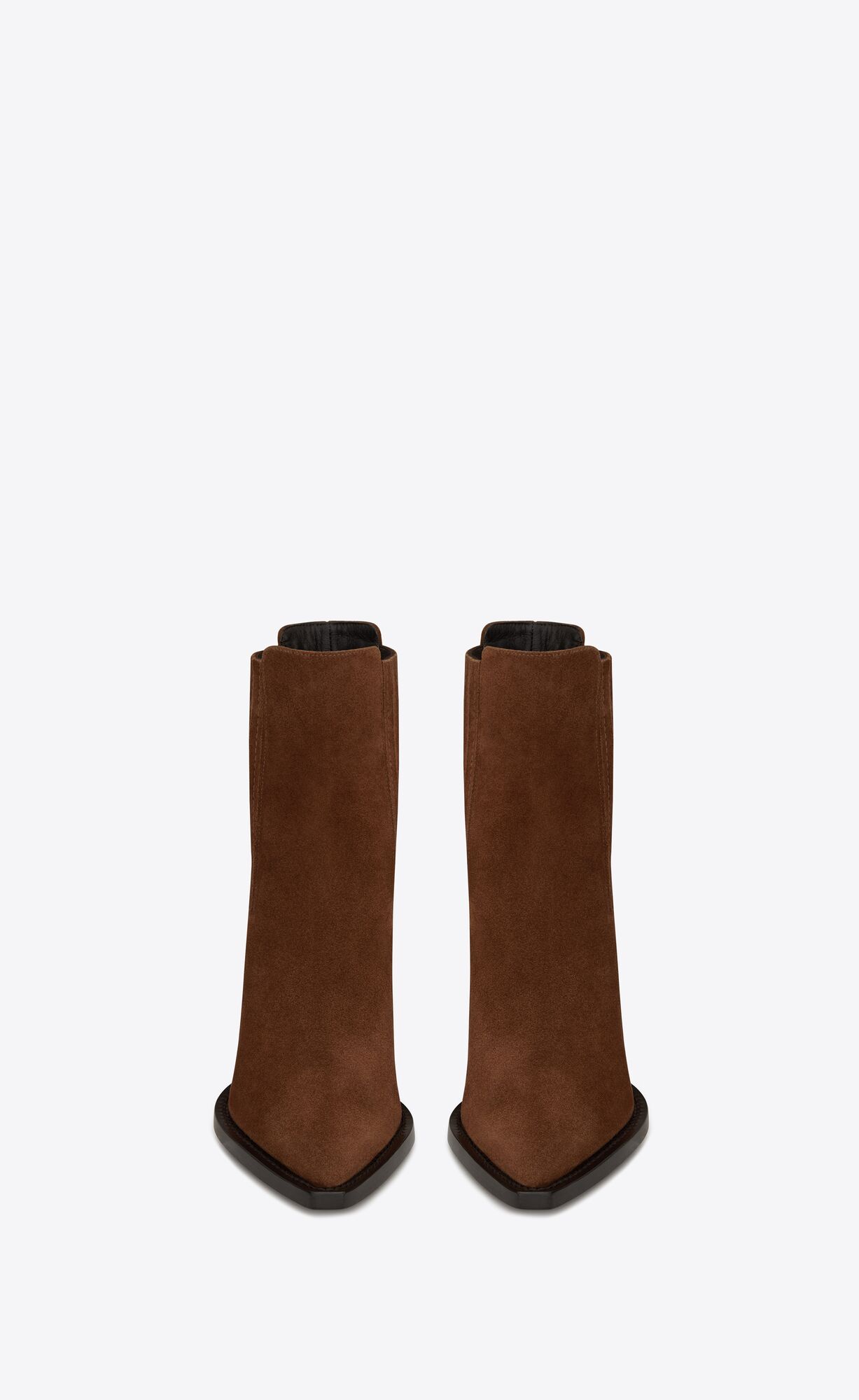 YSL Theo Chelsea Boots In Wildleder Land | 39154-XWZB