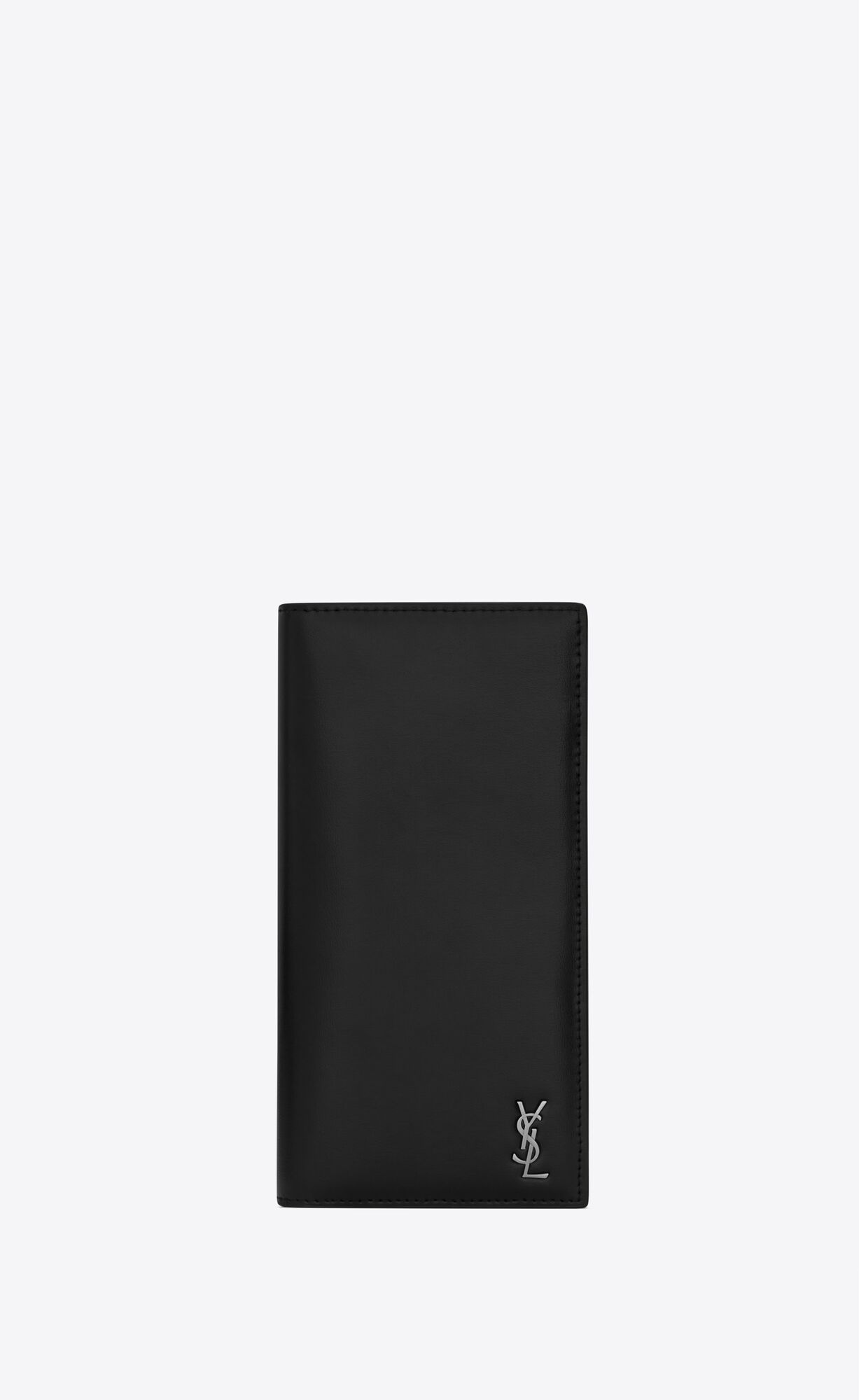 YSL Tiny Cassandre Continental Wallet In Matte Leder Schwarz | 83760-GPET