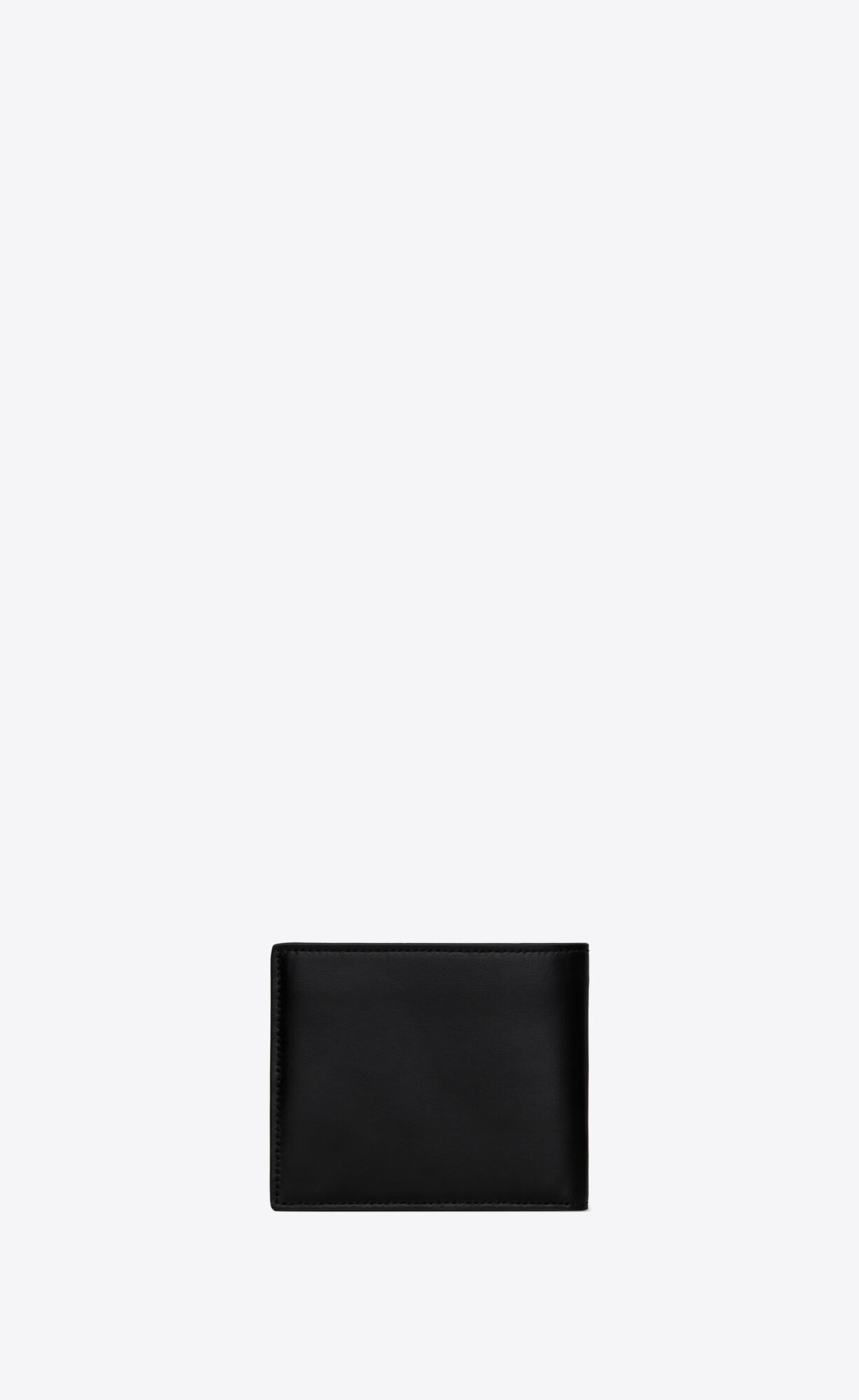 YSL Tiny Cassandre East/West Wallet In Matte Leder Schwarz | 21956-QFZP