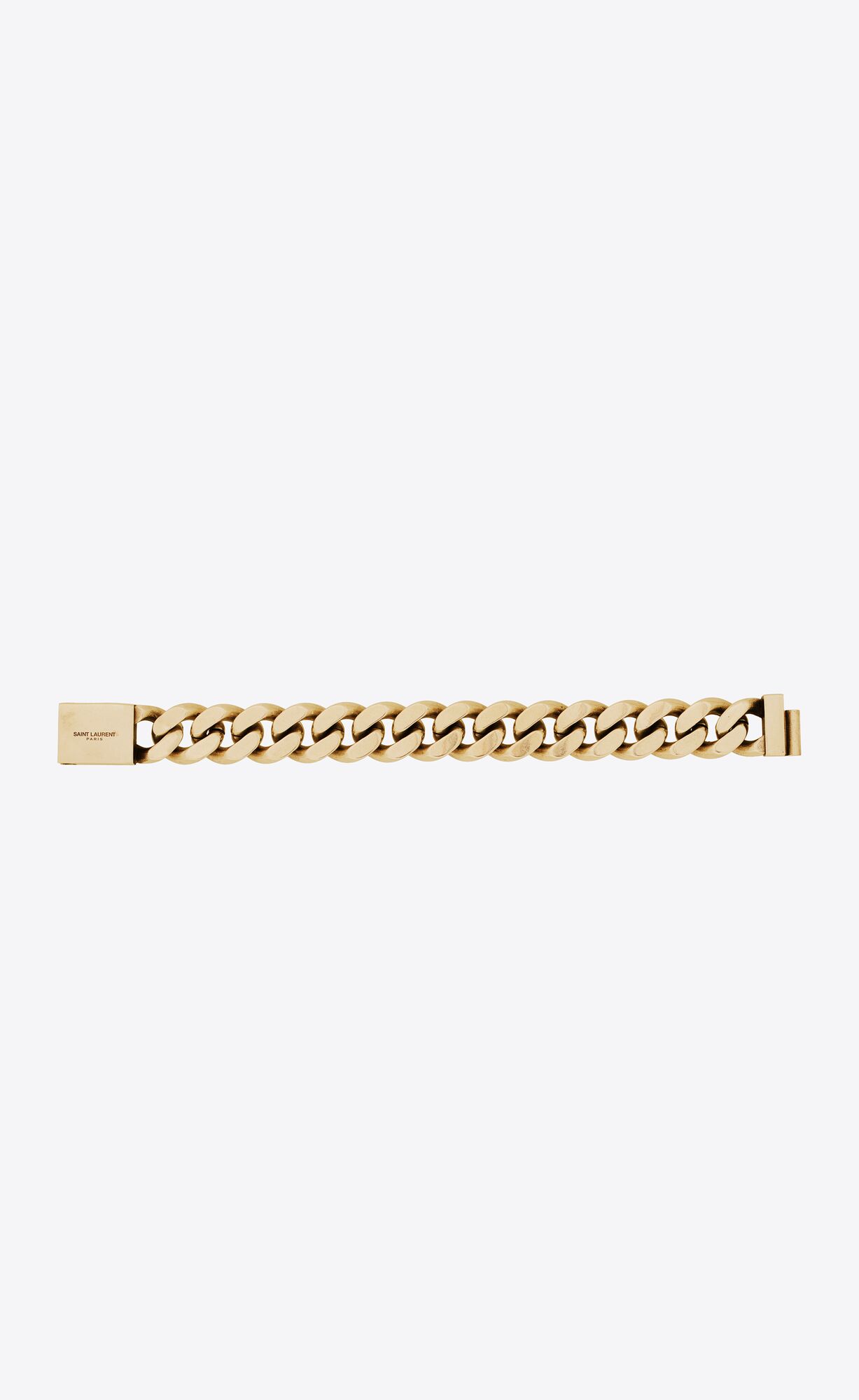 YSL Two-tone Chain Bracelet In Metal Gold | 72354-DSTL