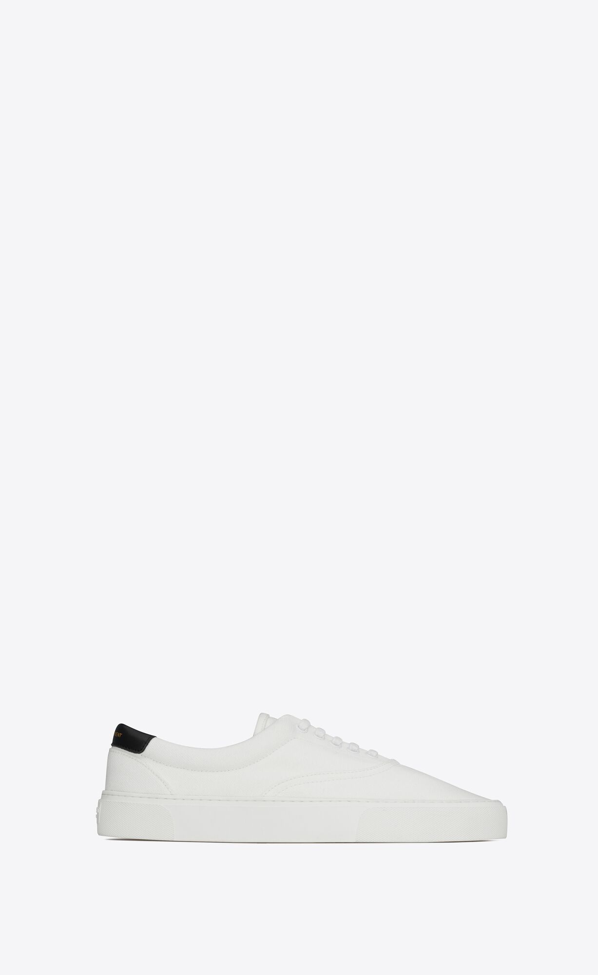 YSL Venice Sneakers In Canvas Weiß | 25789-NCDA