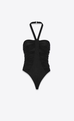 YSL Bodysuit In Jersey Noir | 03418-USJO