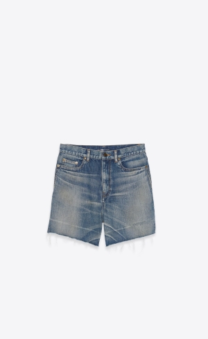 YSL California Shorts Blau | 84923-MCGD