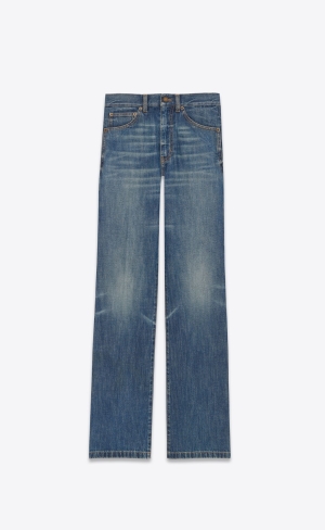 YSL Clyde Jeans Blau | 42706-TDEN