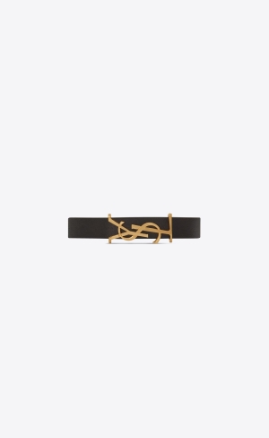 YSL Opyum Bracelet In Leder Schwarz | 13076-XZDL