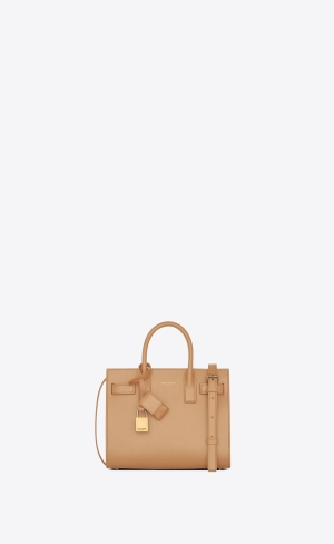 YSL Sac De Jour Nano In Smooth Leder Braun | 75920-AYDX