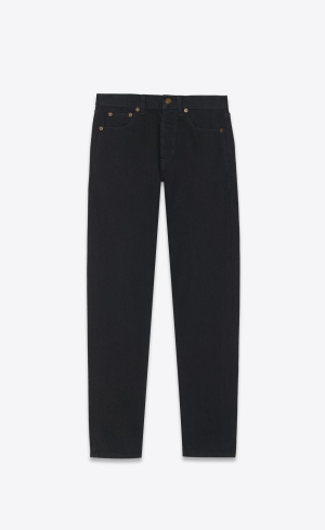 YSL Slim-fit Jeans Schwarz | 45302-XYVA